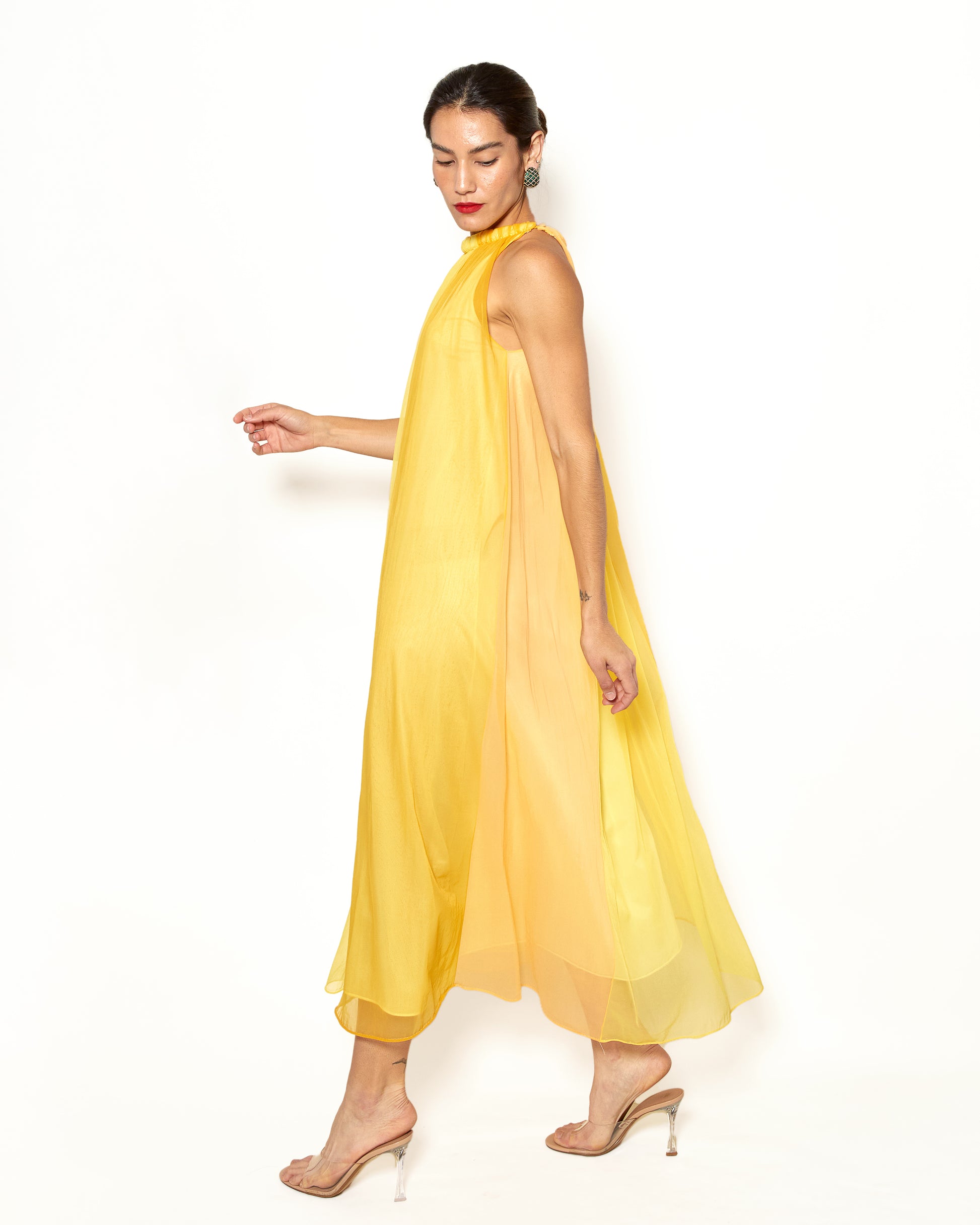 Vintage Chevette Yellow Dress - The Kit Vintage