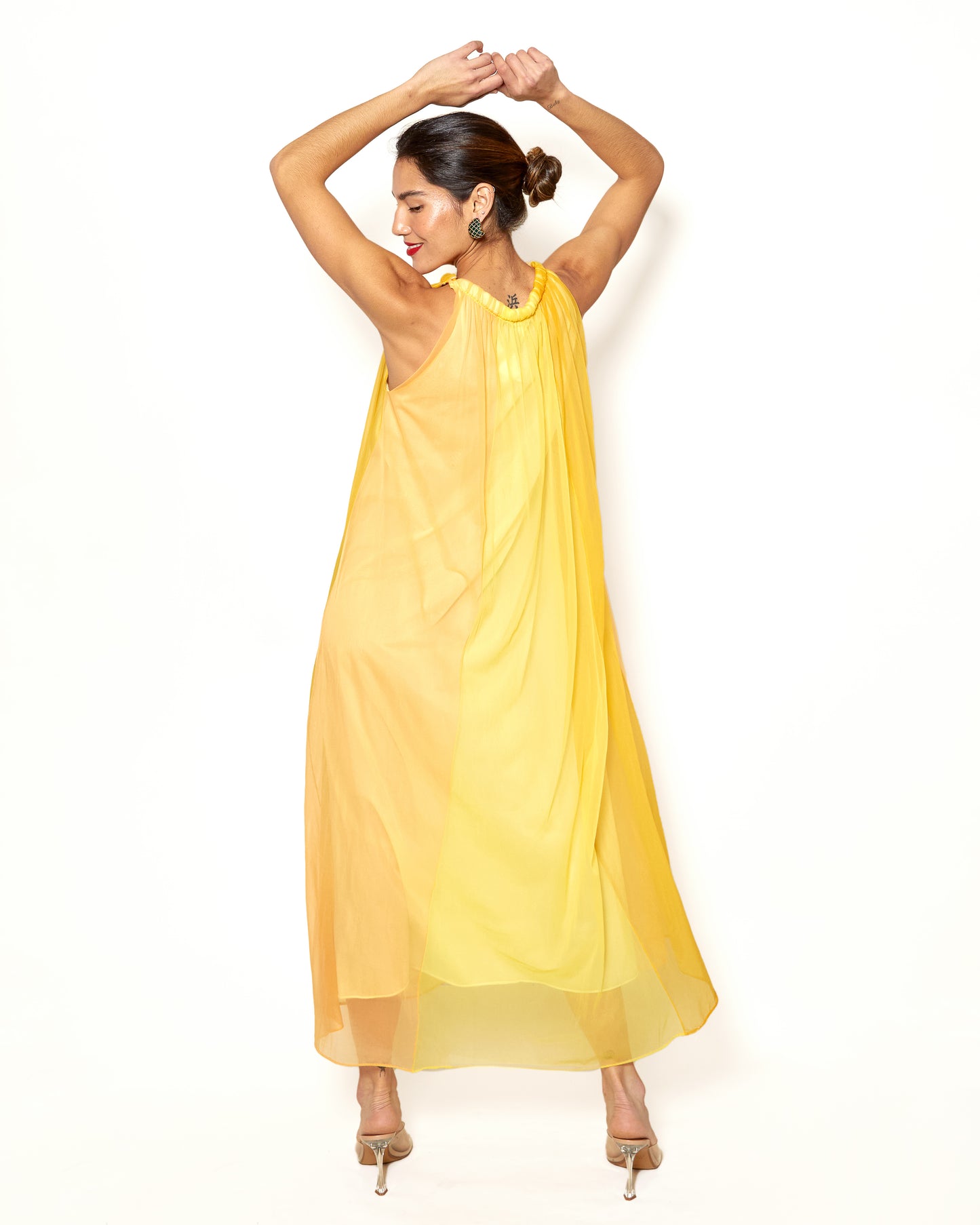 Vintage Chevette Yellow Dress