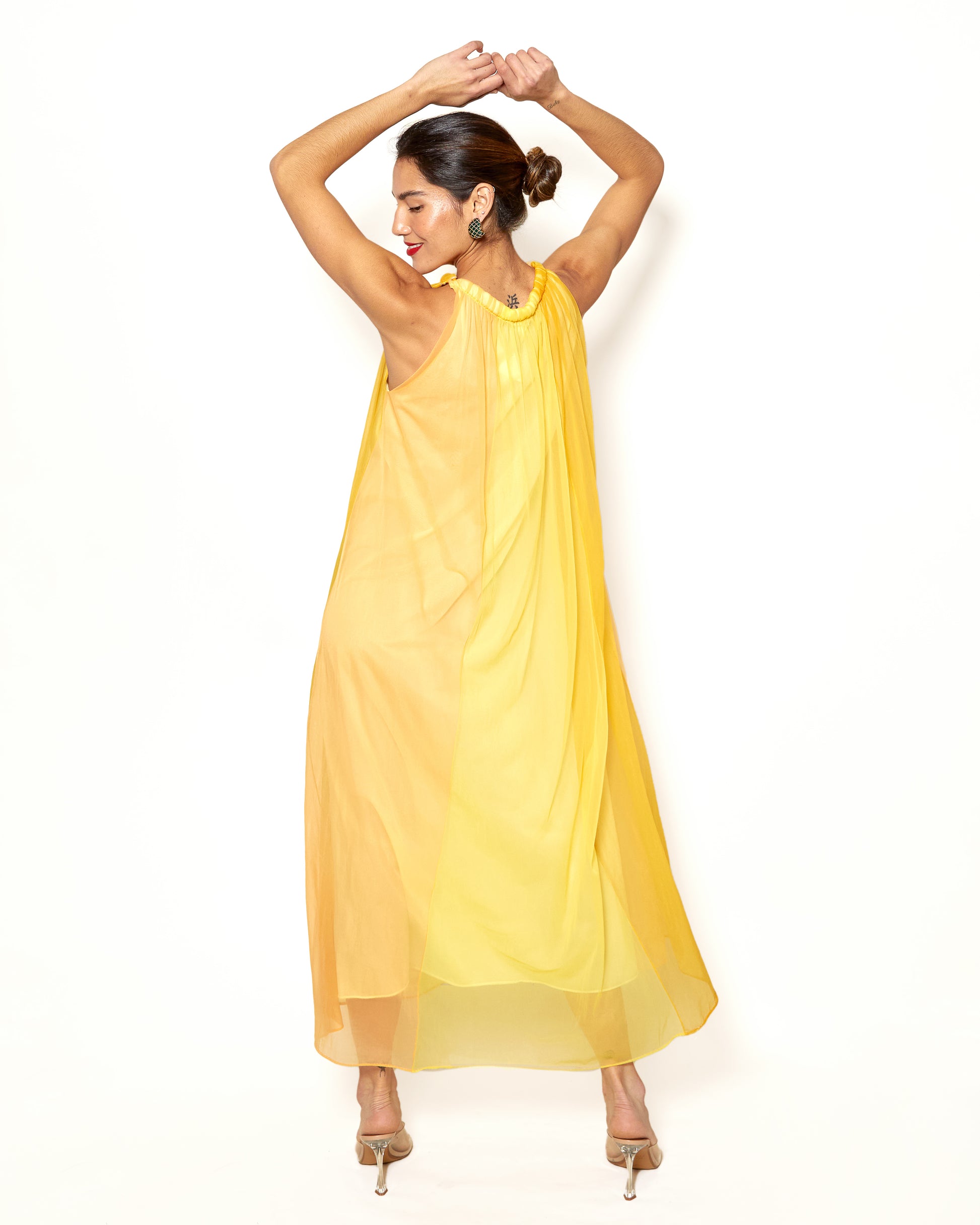 Vintage Chevette Yellow Dress - The Kit Vintage
