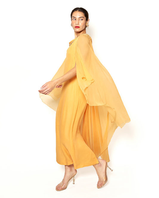 Vintage Hartnell 1960's Sherbert Dress w/ Ornamented Neckline - The Kit Vintage