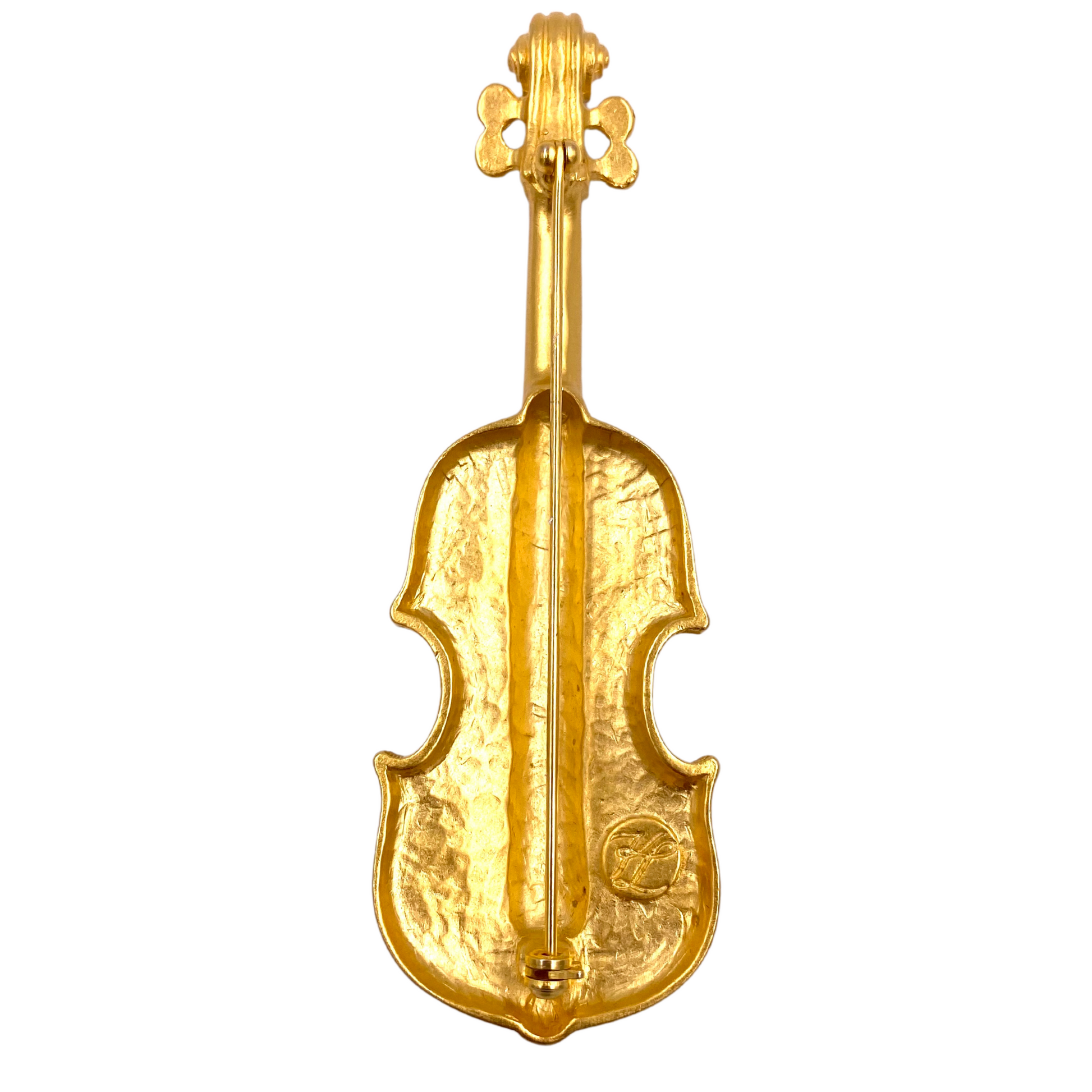 Karl Lagerfeld Cello Brooch - The Kit Vintage