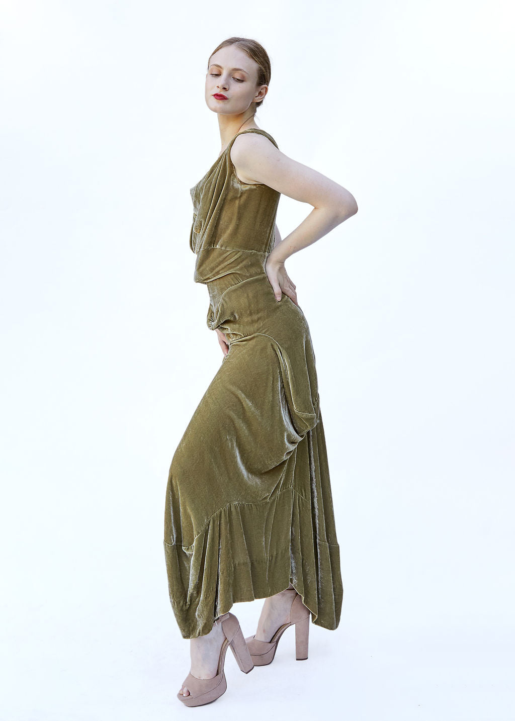 Vivienne Westwood Gold Label Velvet Corset Gown - The Kit Vintage