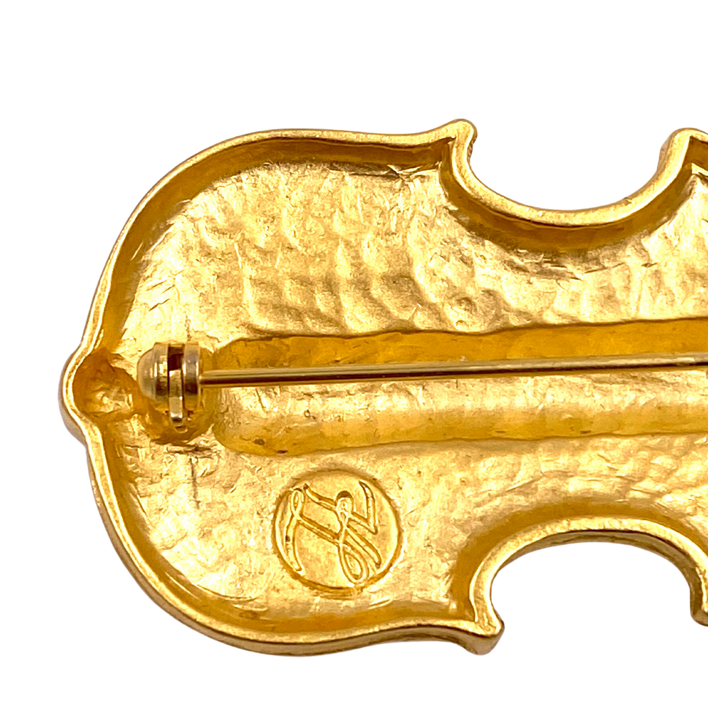 Karl Lagerfeld Cello Brooch