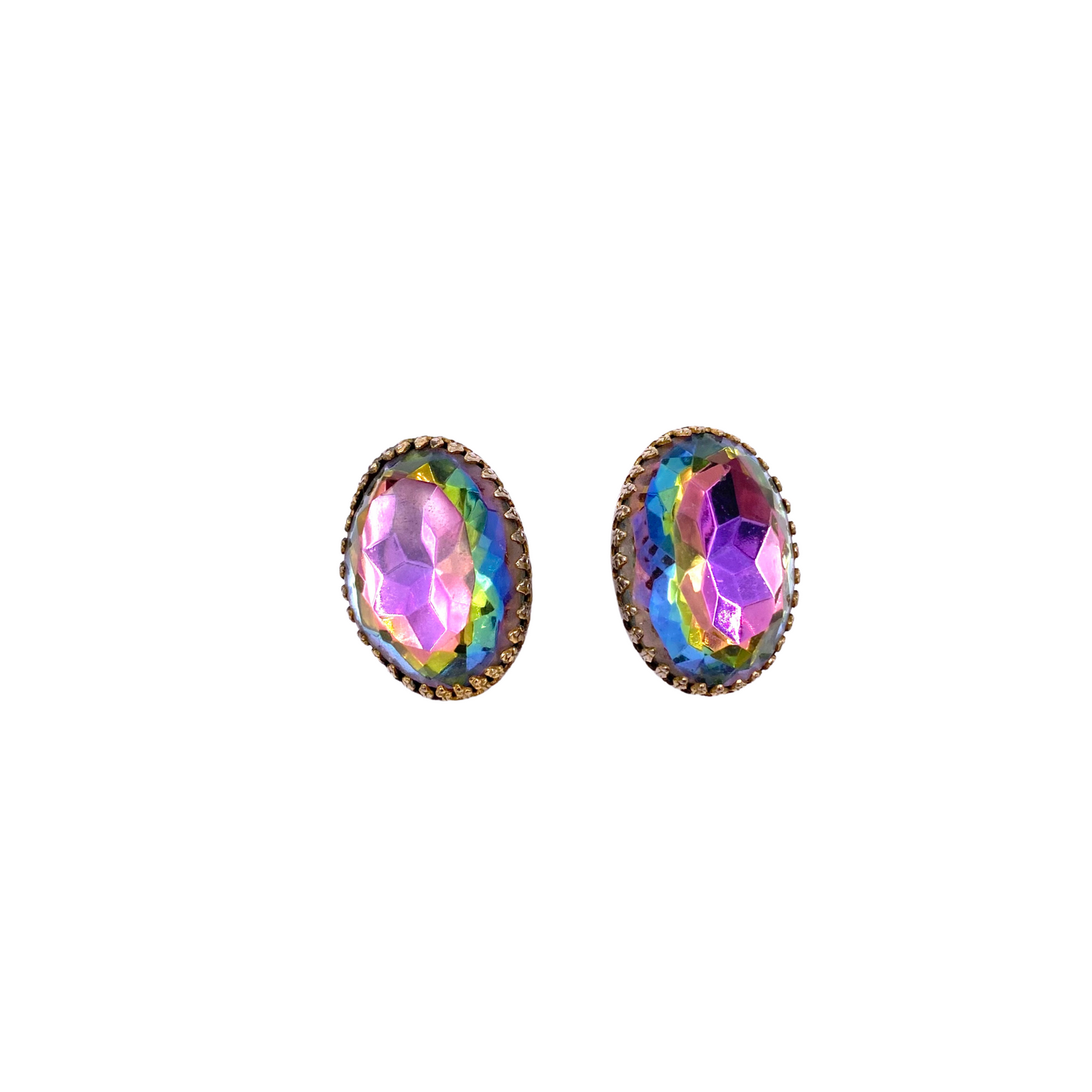 Schiaparelli Watermelon Stone Necklace/earrings set