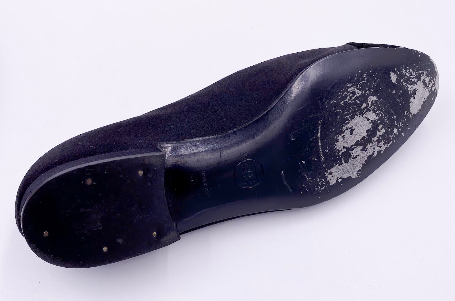Chanel Black Bow Flats - The Kit Vintage