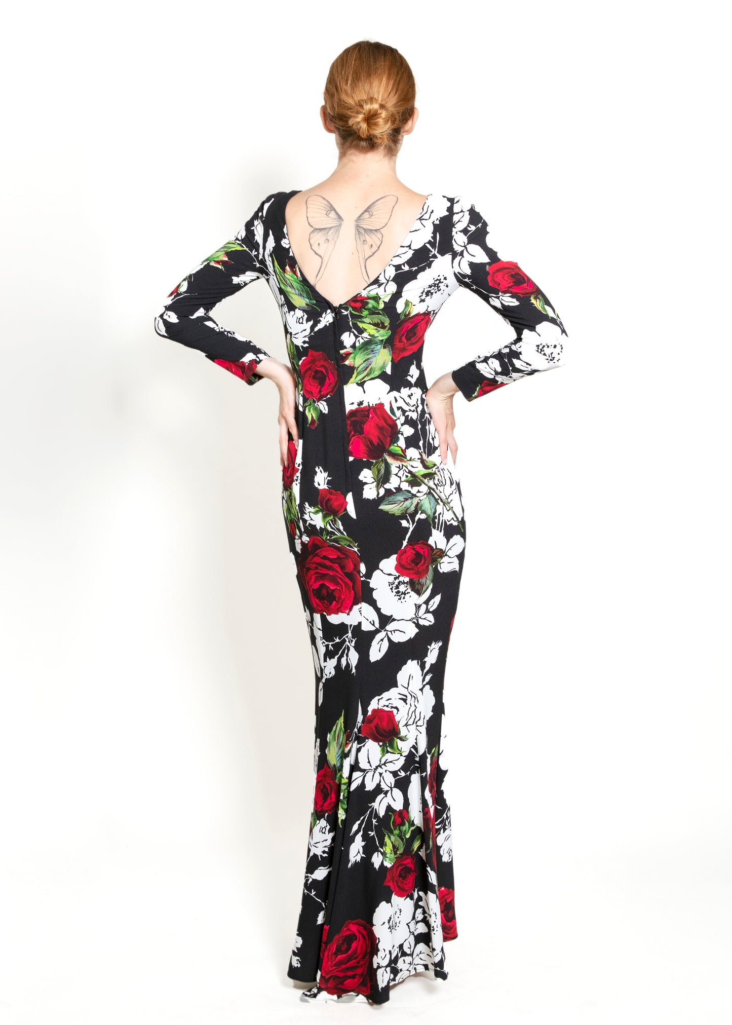 Dolce & Gabbana Fall 2015 L/S Floral Dress