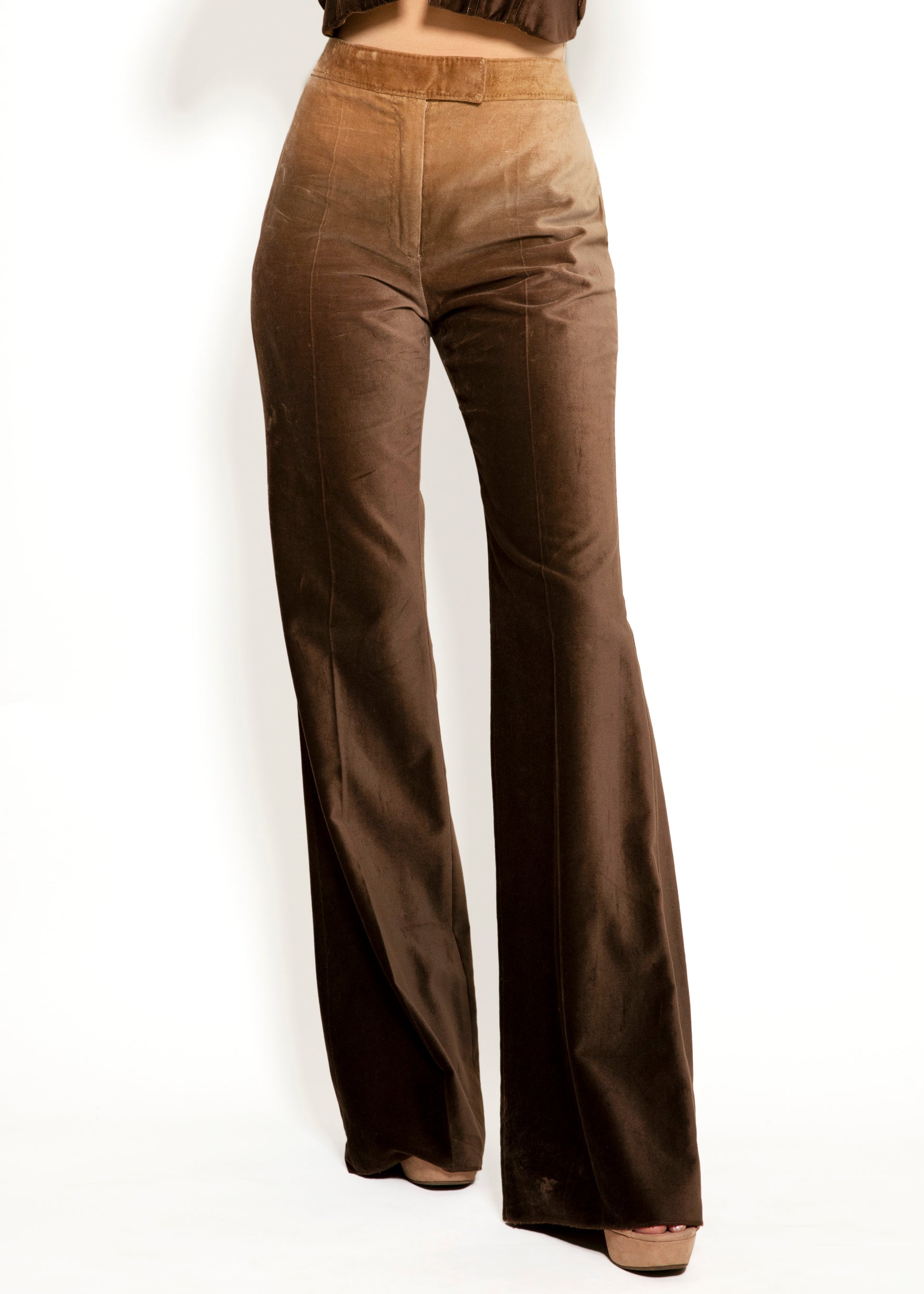 Fall 2001 Stella McCartney for Chloe Velvet Rooster Jacket & Pant Set - The Kit Vintage