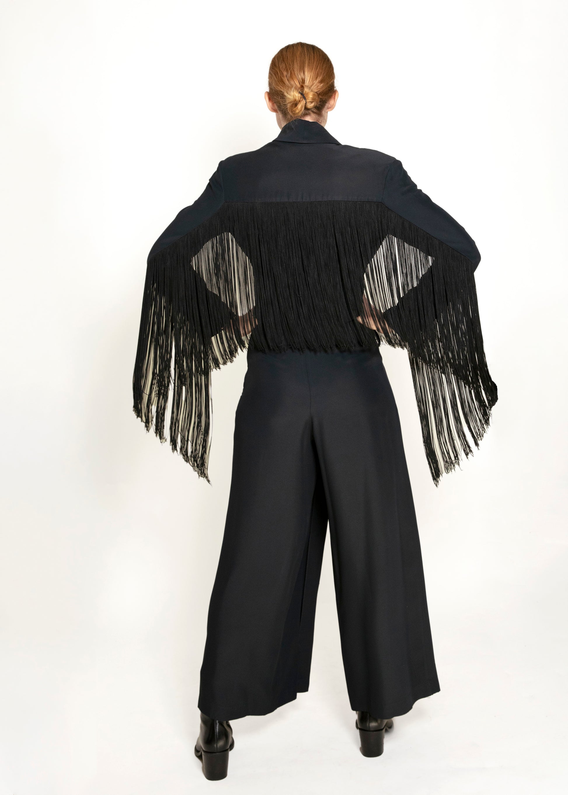 Martine Sitbon Fringe Top/Pant Set - The Kit Vintage