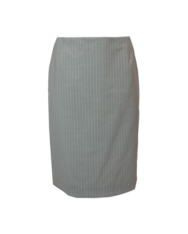 Alexander McQueen Pinstriped Suit, Vintage Pre-Fall 2010, luxury vintage suit set