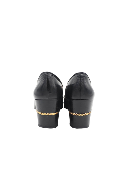 Celine Black Loafers