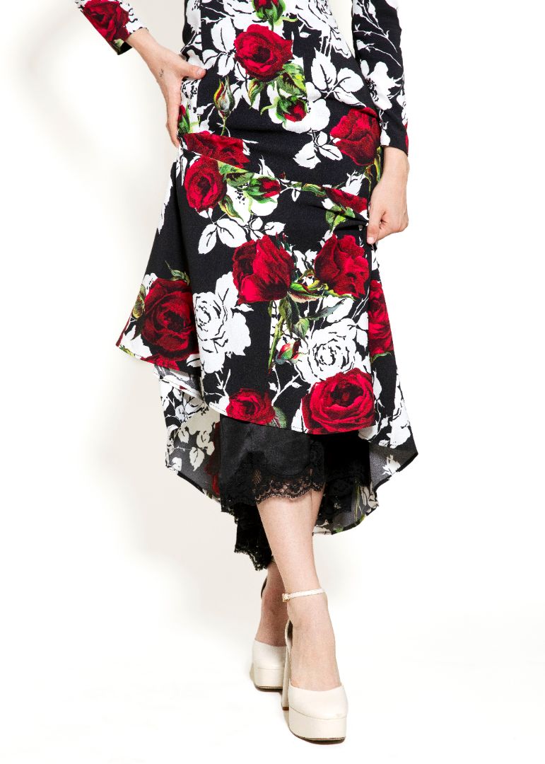 Dolce & Gabbana Fall 2015 L/S Floral Dress