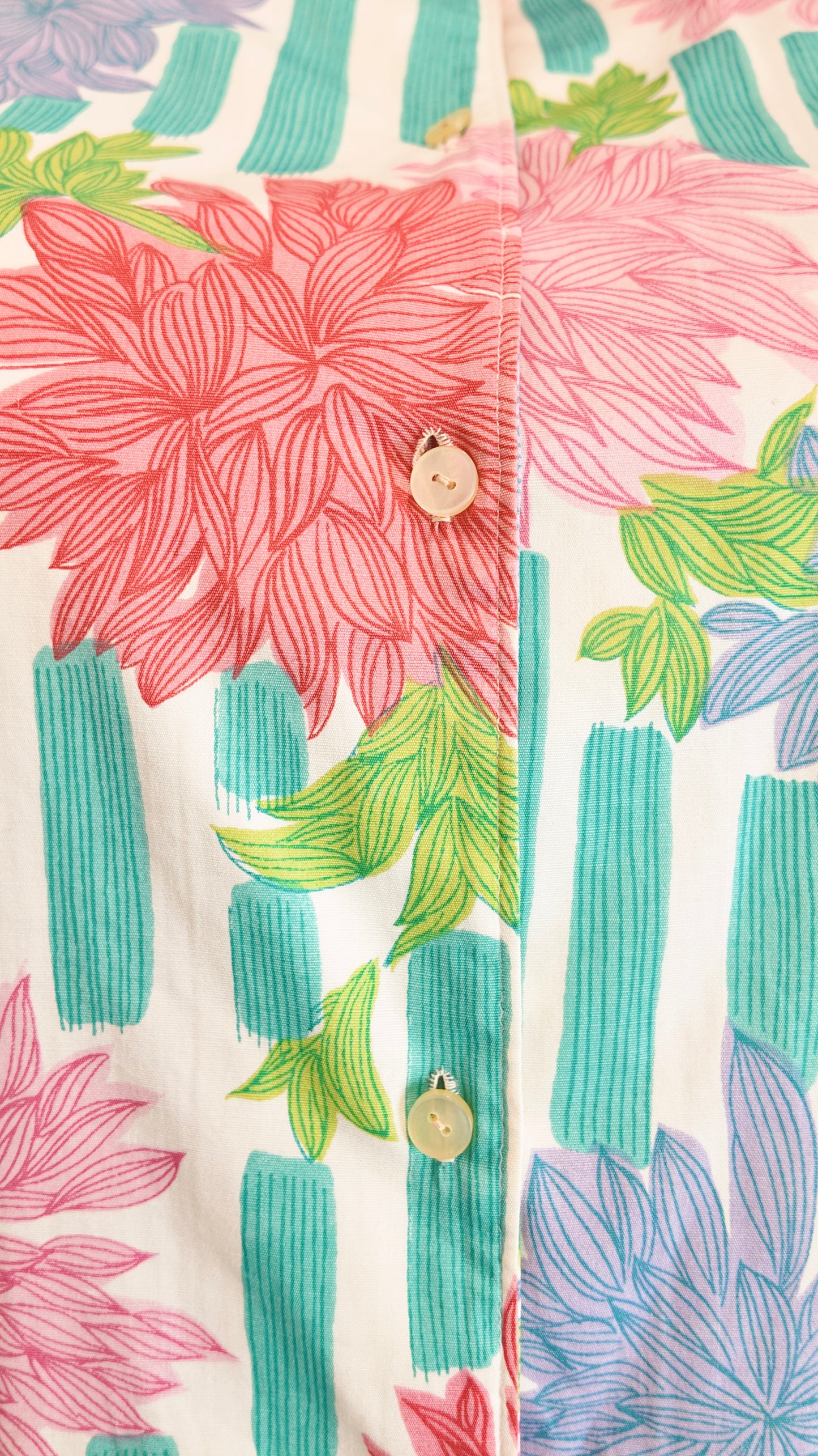 Emilio Pucci Colorful Floral Shorts and Top Set