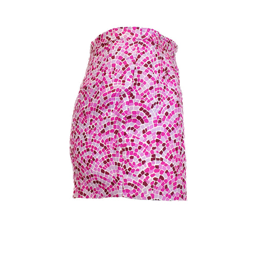 Emilio Pucci Pink Printed Silk Shorts