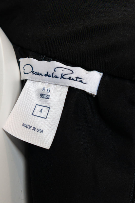 Oscar De La Renta size 4 clothing tag