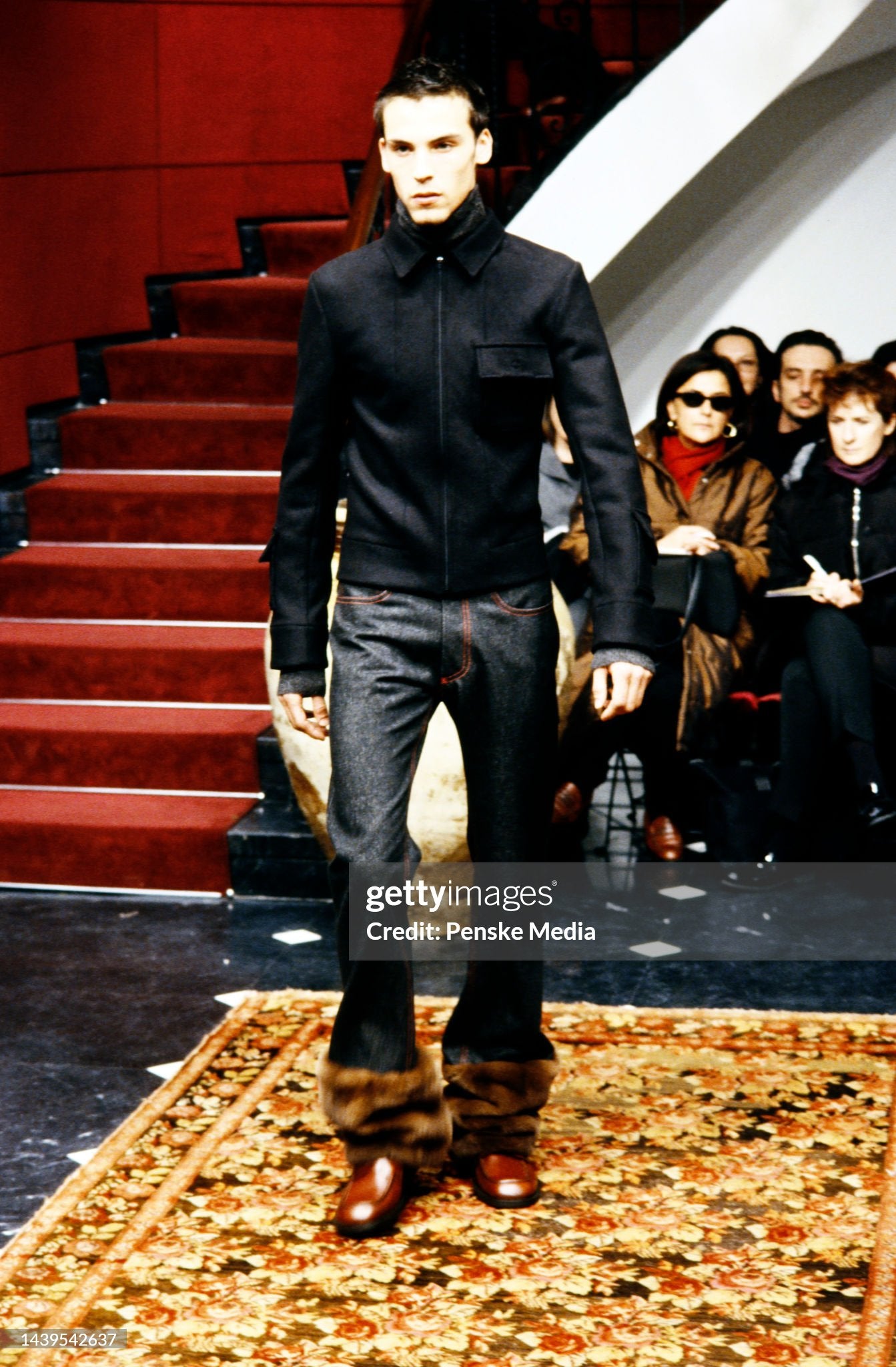 Dolce & Gabbana F/W 1999 Fur Cuff Pants