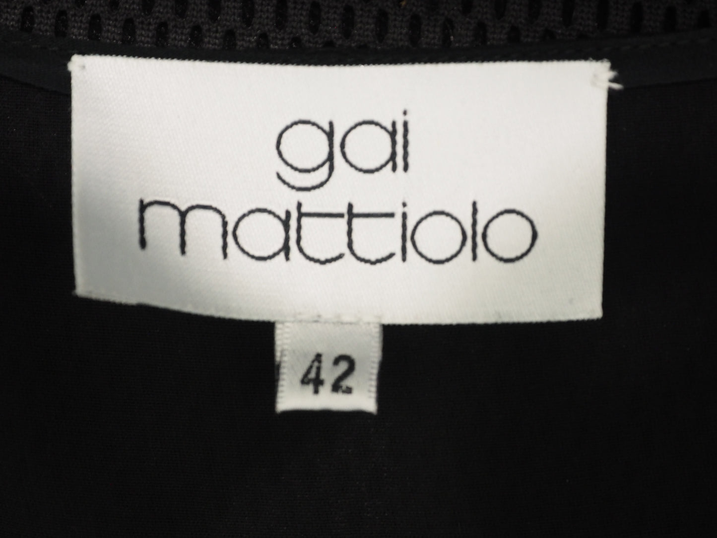Gai Mattiolo Tank W Embroidery