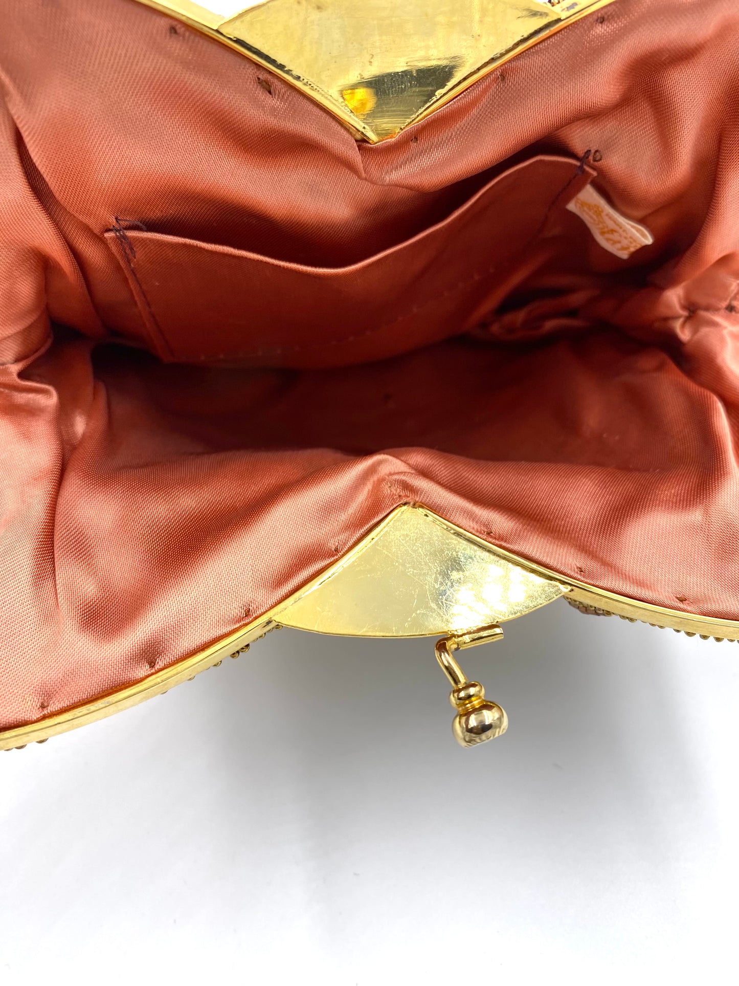 Vintage Gold Beaded Purse - The Kit Vintage