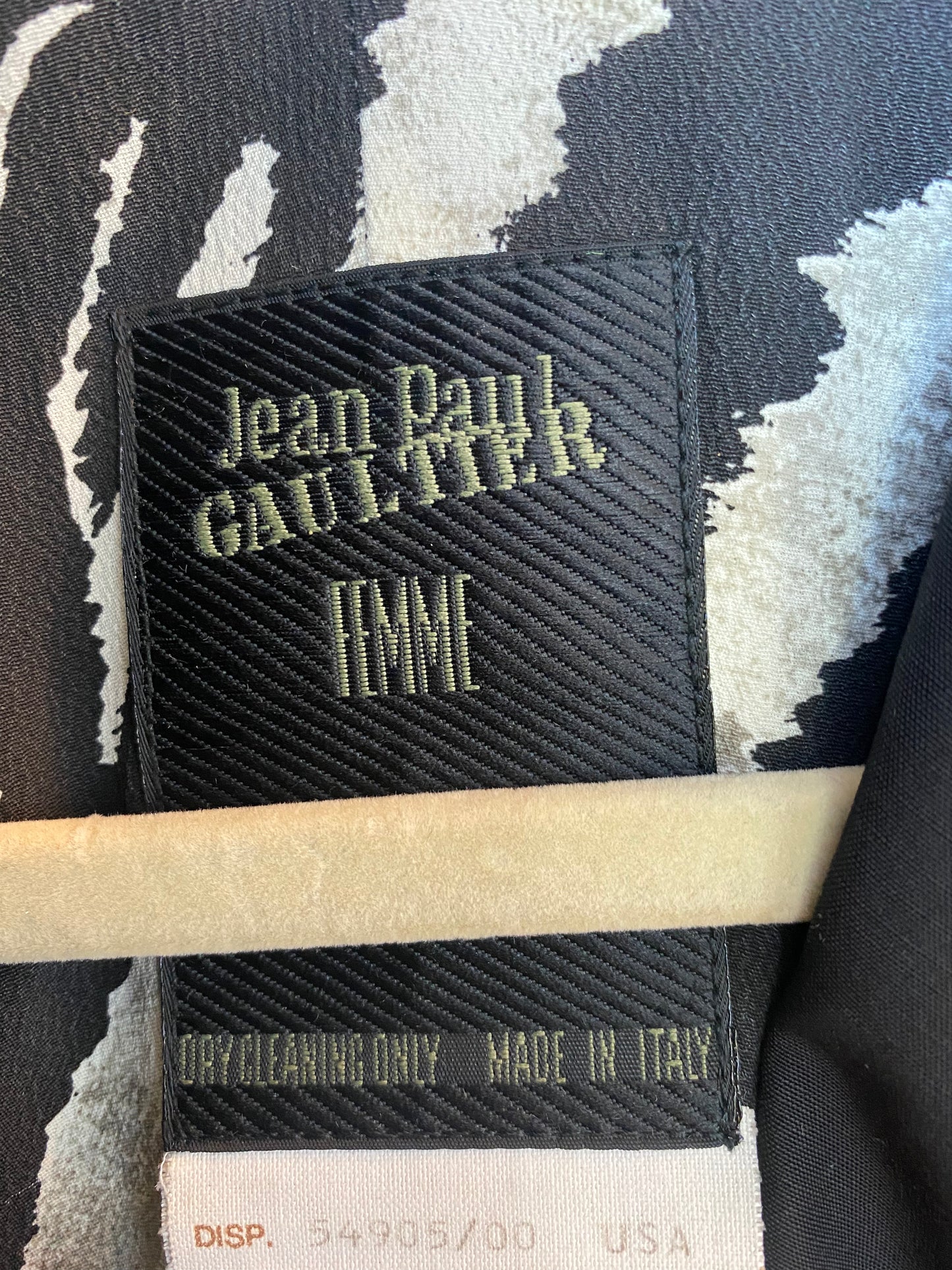Jean Paul Gaultier Bondage Leather Blazer - The Kit Vintage