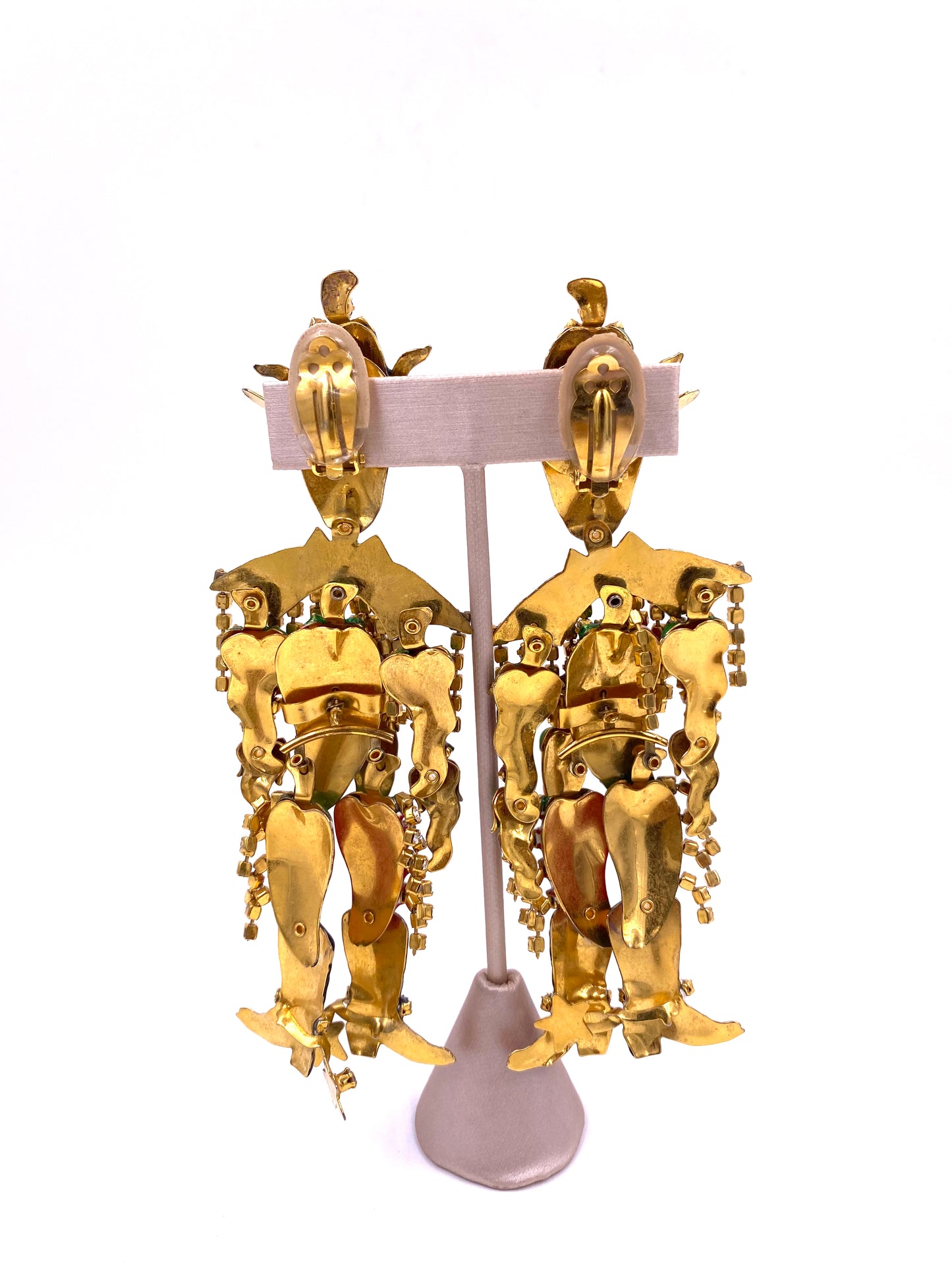 Lunch at The Ritz Western Chili Pepper Earring - The Kit Vintage