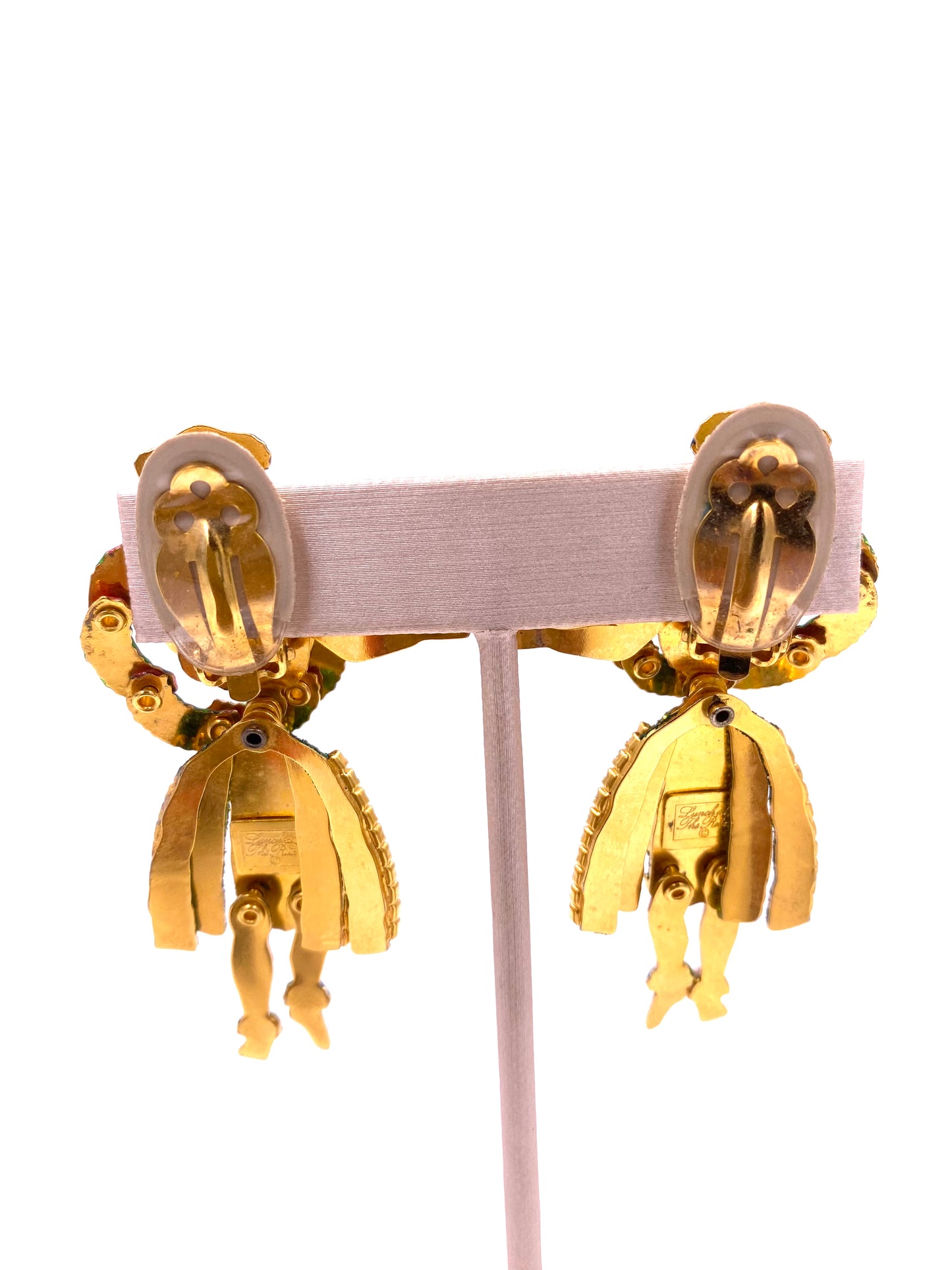 Lunch at The Ritz Hula Dancer Earrings - The Kit Vintage