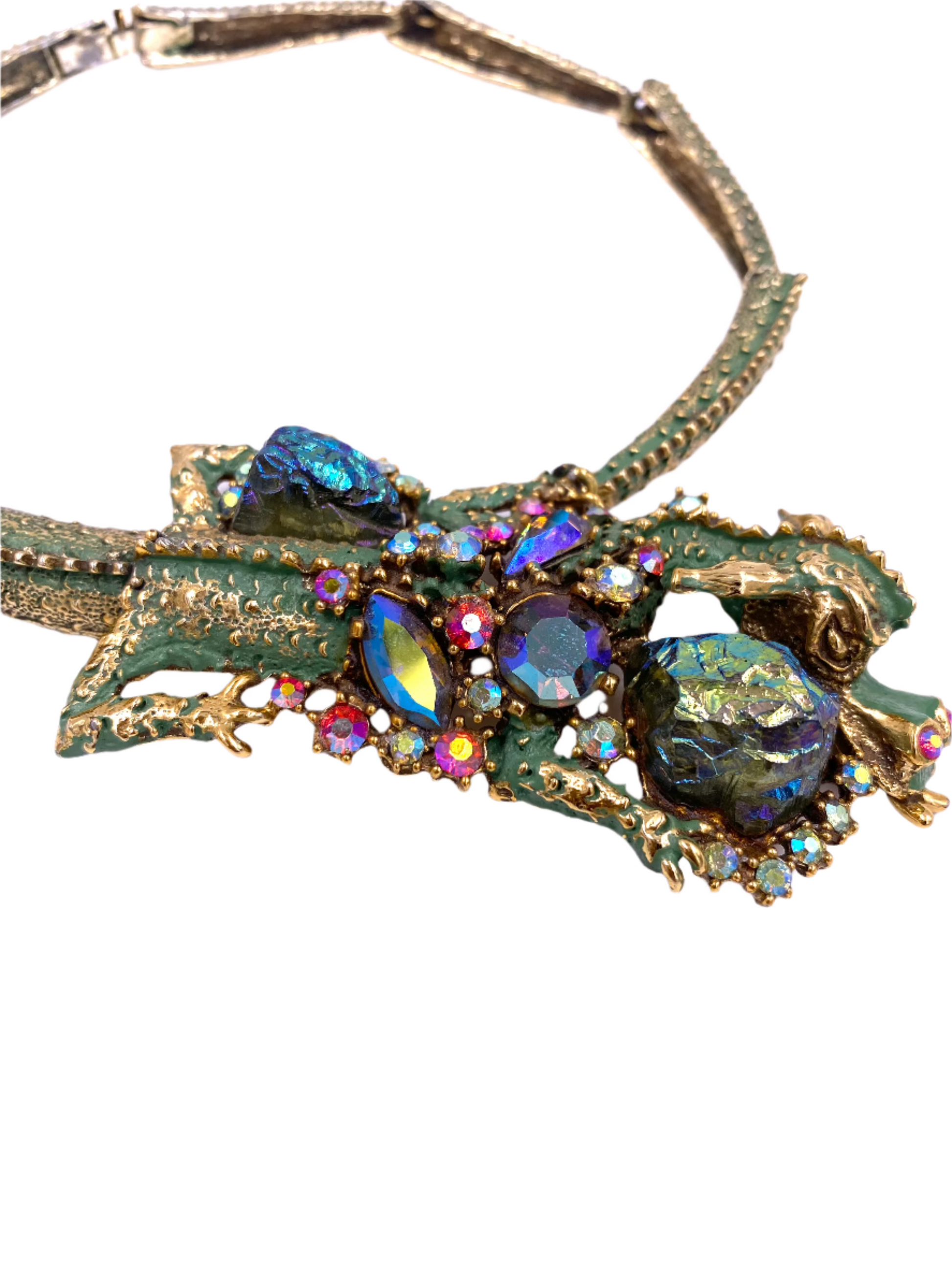 Vintage HAR Dragon Necklace 1959 Collection - The Kit Vintage
