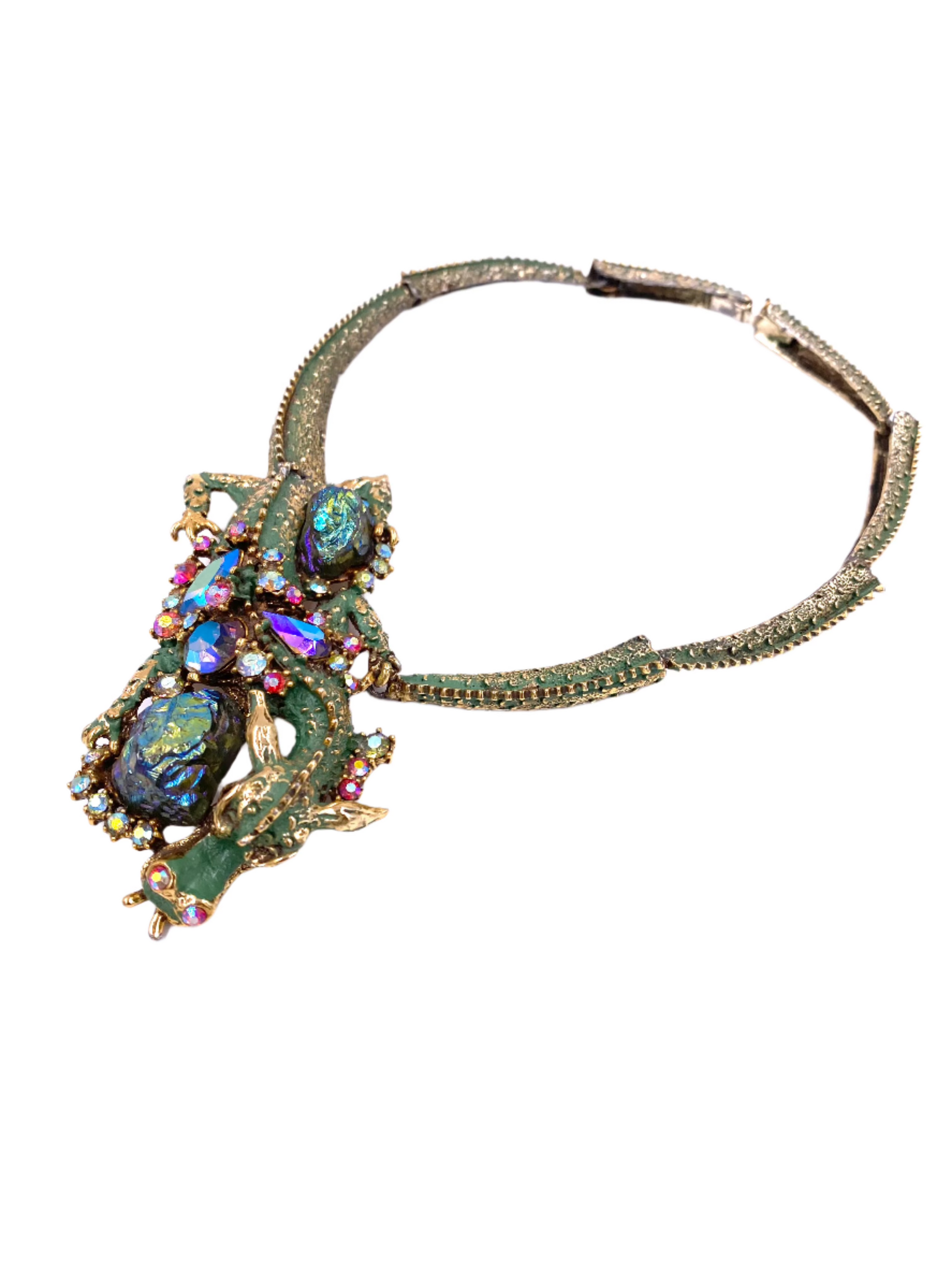 Vintage HAR Dragon Necklace 1959 Collection - The Kit Vintage