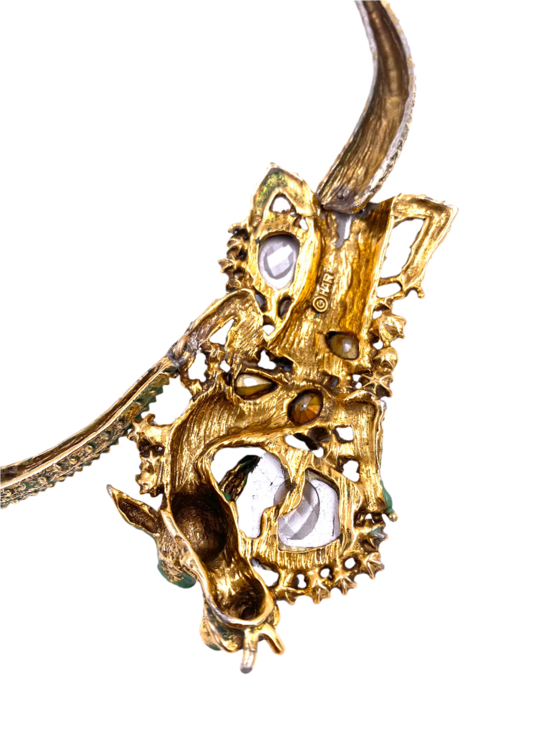 Vintage HAR Dragon Necklace 1959 Collection - The Kit Vintage