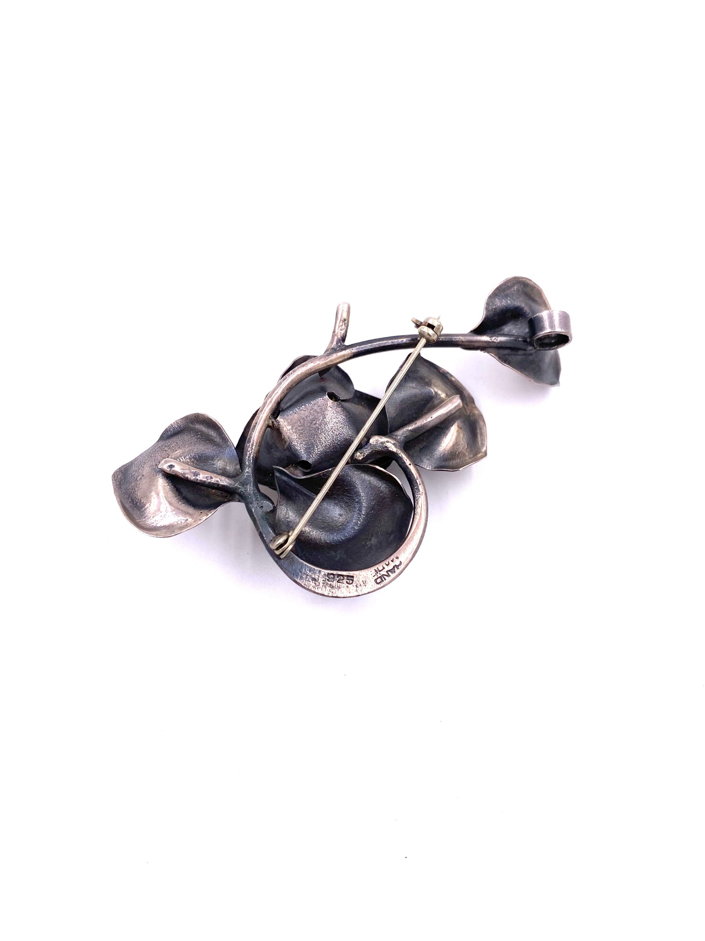 Rachel Gera, 2 Piece, Sterling & Amethyst Necklace & Brooch - The Kit Vintage