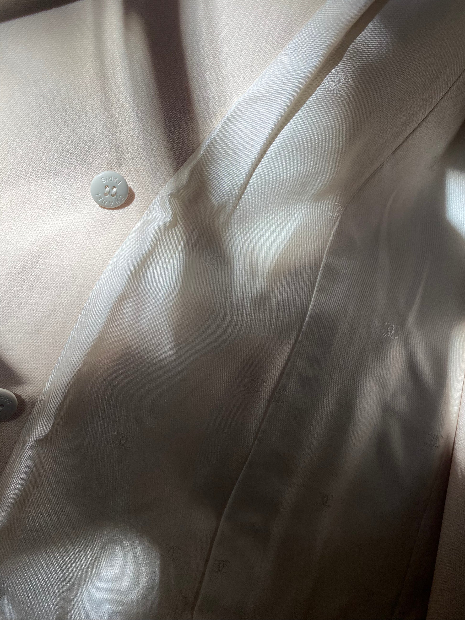 Vintage Chanel 1997 Cruise Cream Pants Suit - The Kit Vintage