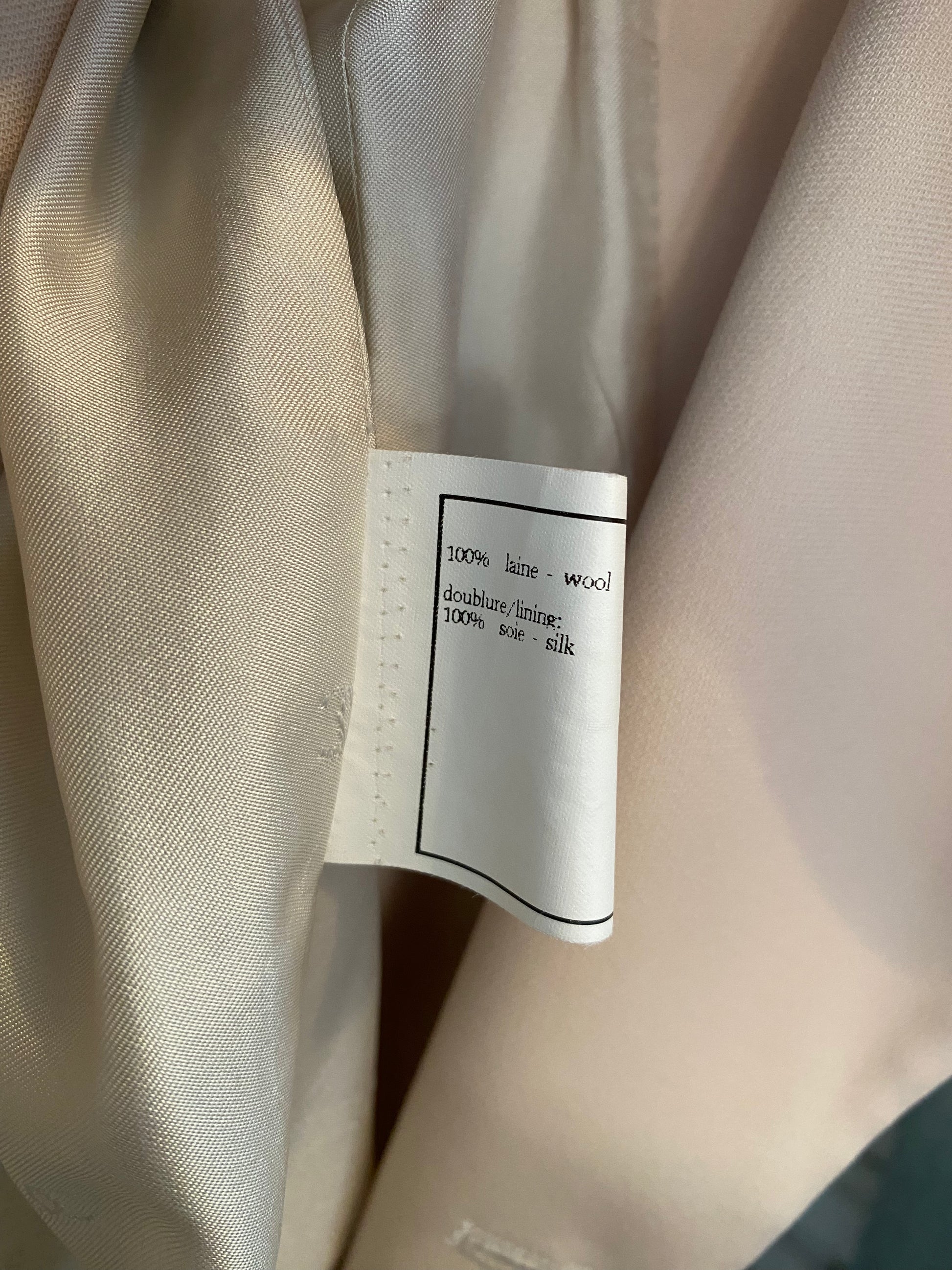 Vintage Chanel 1997 Cruise Cream Pants Suit - The Kit Vintage