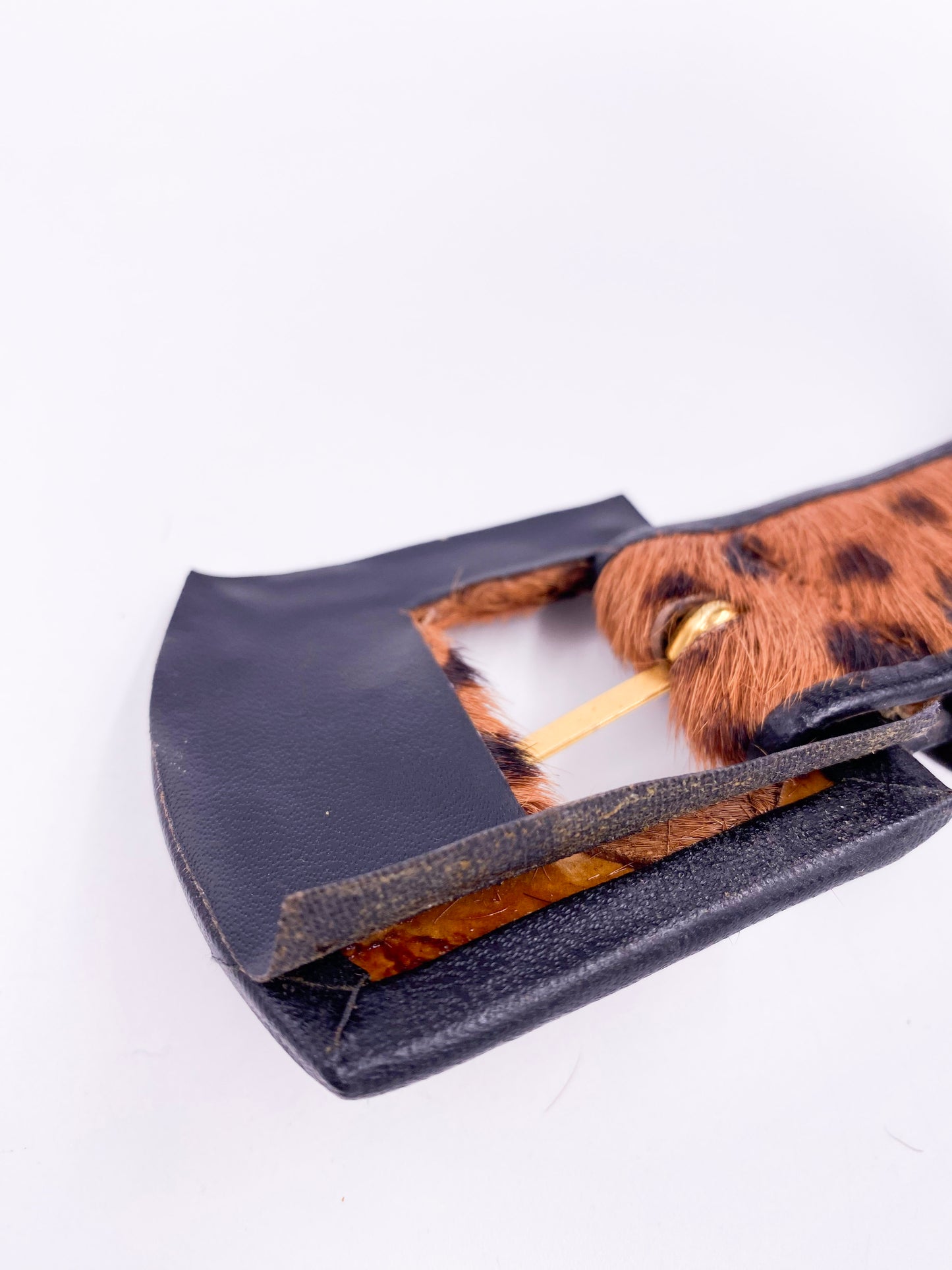 Cheetah pony Hair Belt