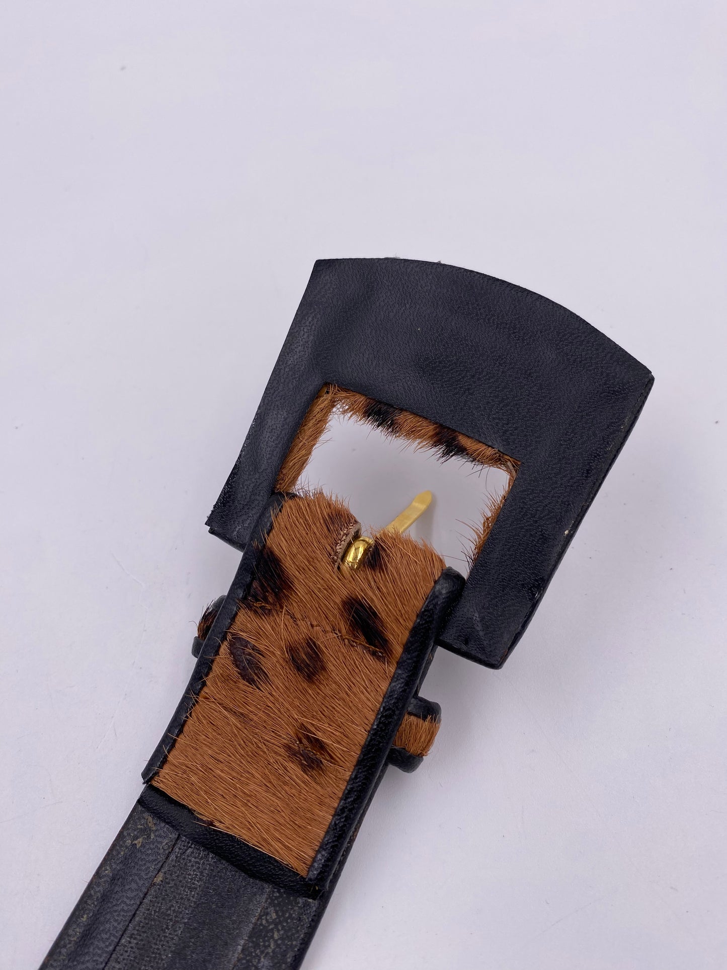 Cheetah pony Hair Belt