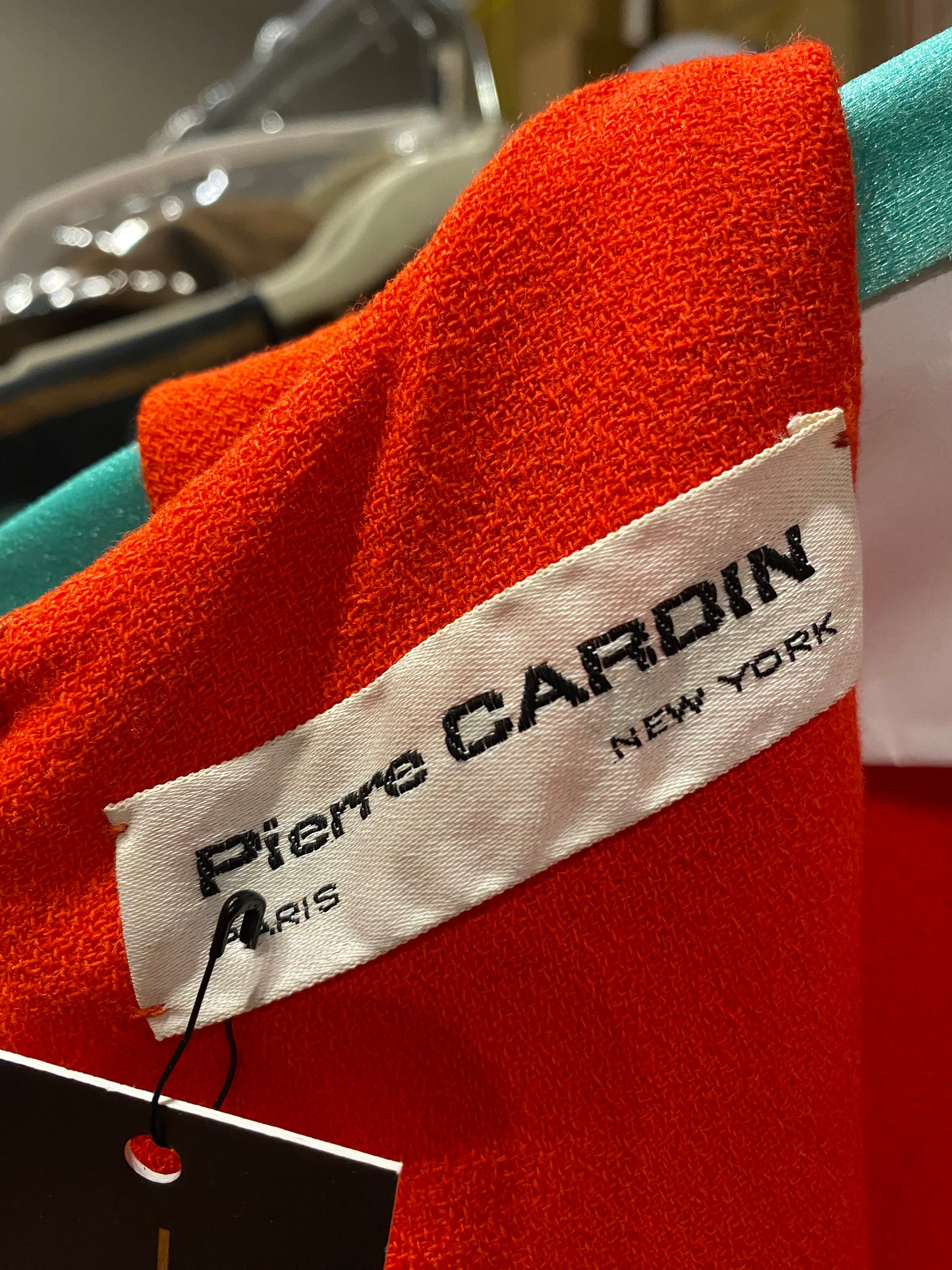 1969 Pierre Cardin Documented Car Wash Dress