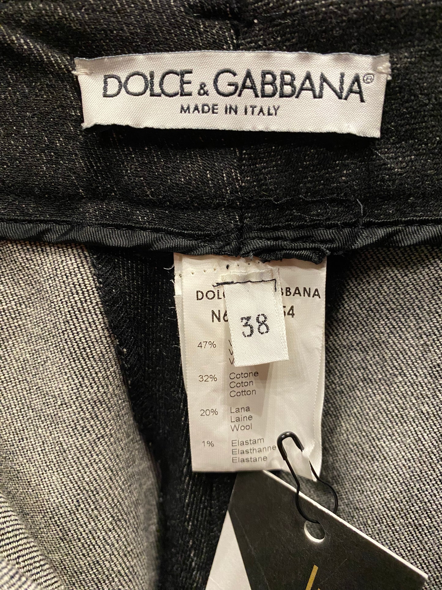 Dolce & Gabbana F/W 1999 Fur Cuff Pants - The Kit Vintage
