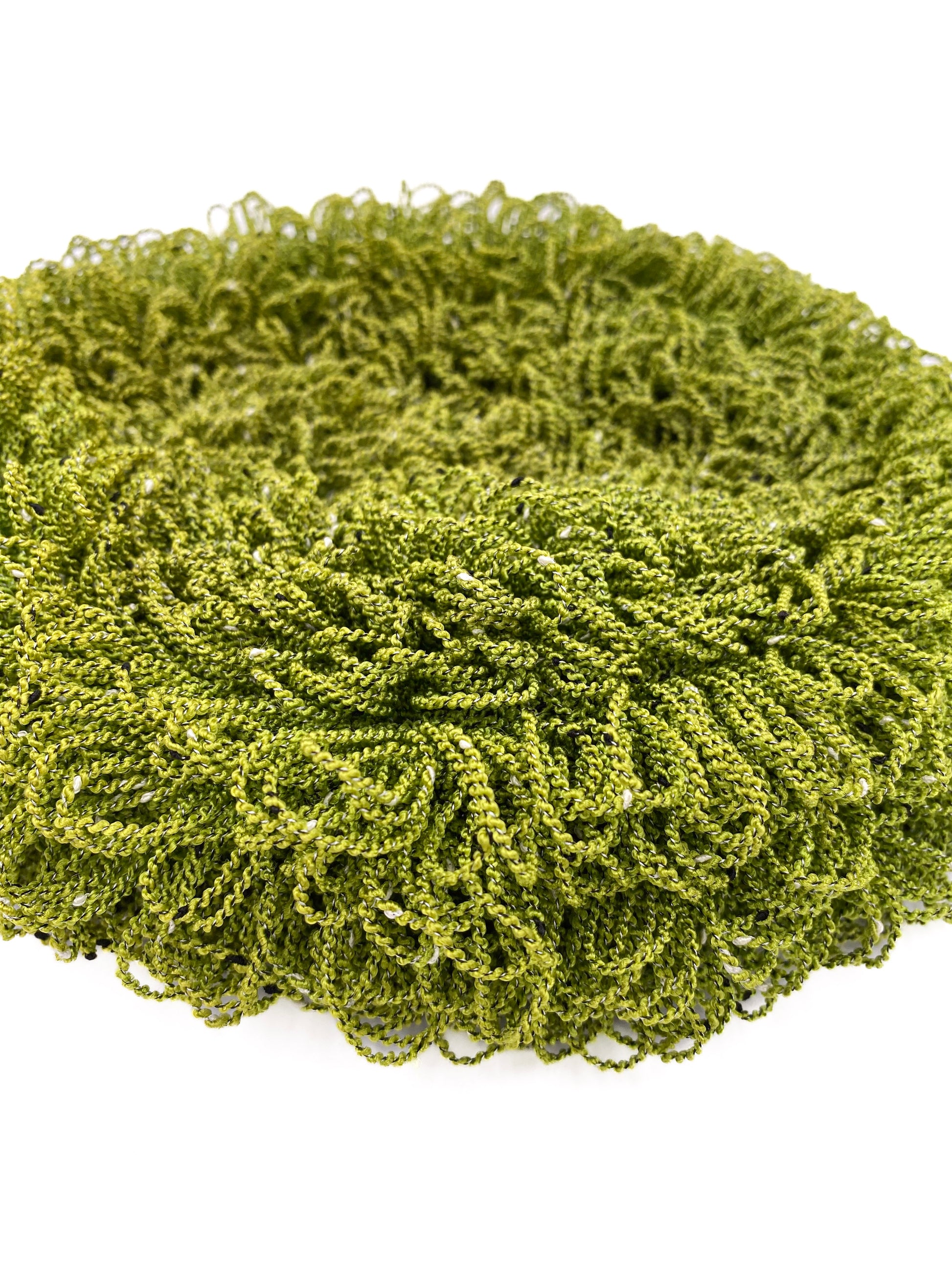 Vintage Green Carpet Hat - The Kit Vintage