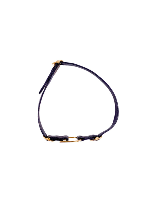 Christian Dior Camo by John Galliano Leather Choker SS 2001 - The Kit Vintage