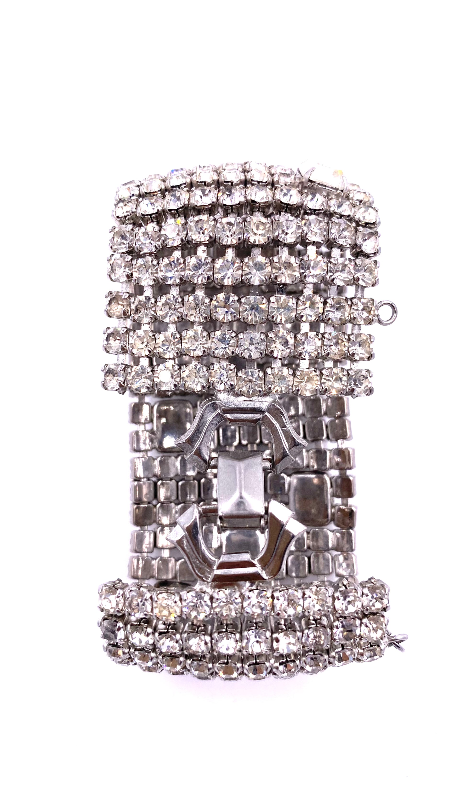 Weiss XL Rhinestone Bracelet - The Kit Vintage