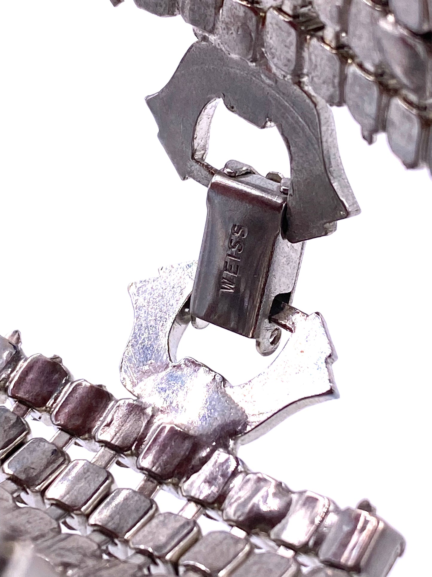 Weiss XL Rhinestone Bracelet