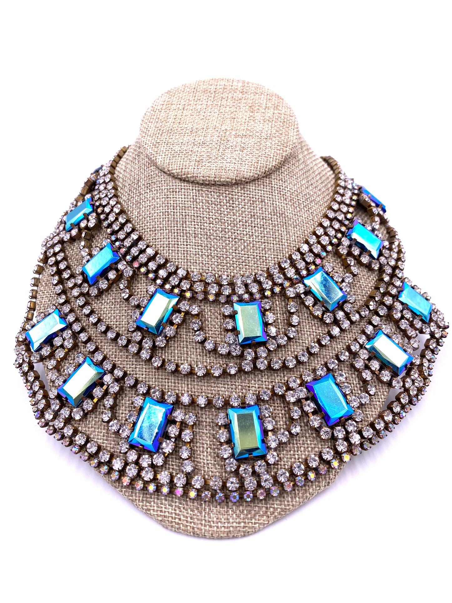 Bijoux Two-Tier Crystal Necklace
