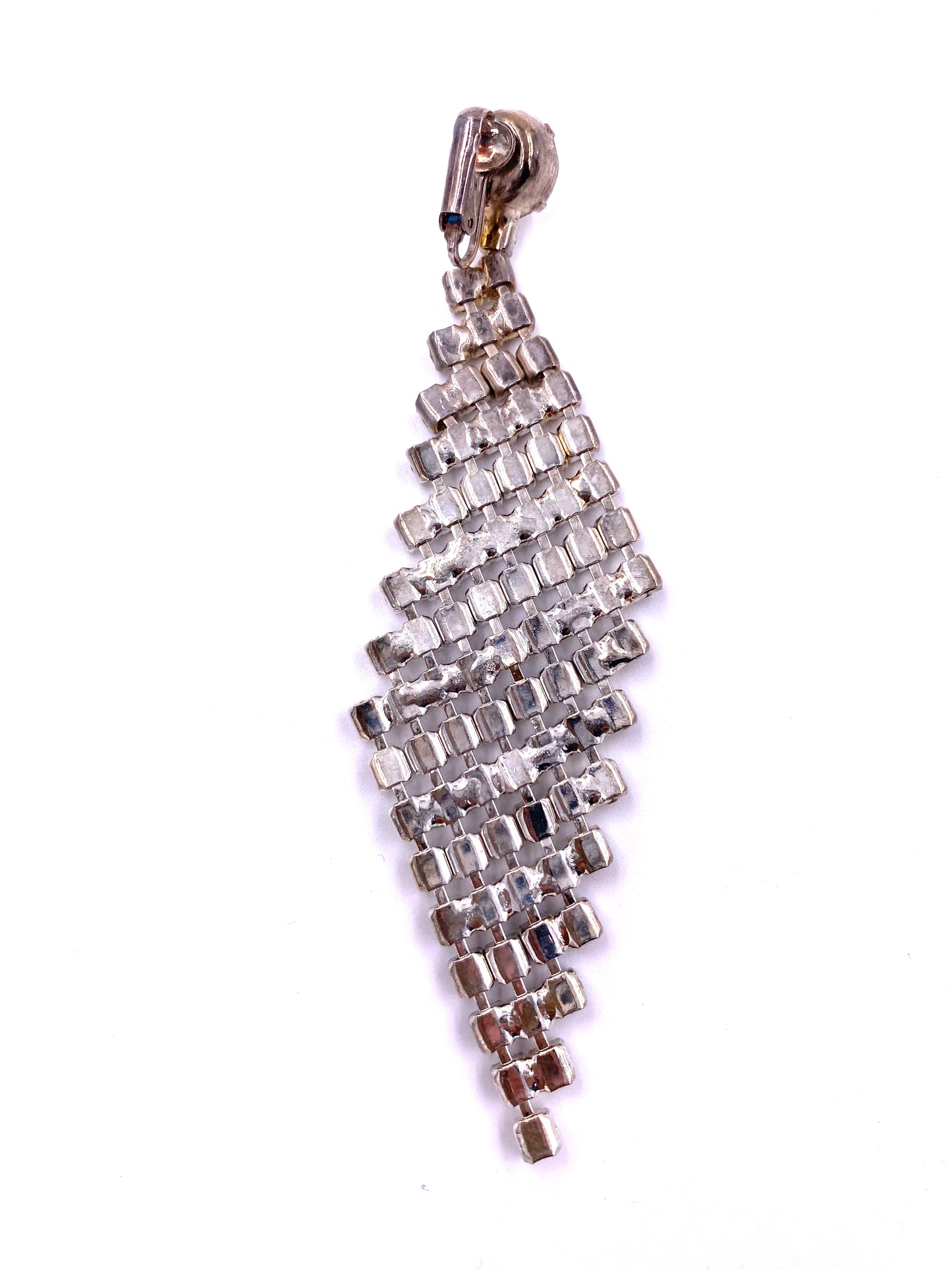 Triangular crystal Drop Earring