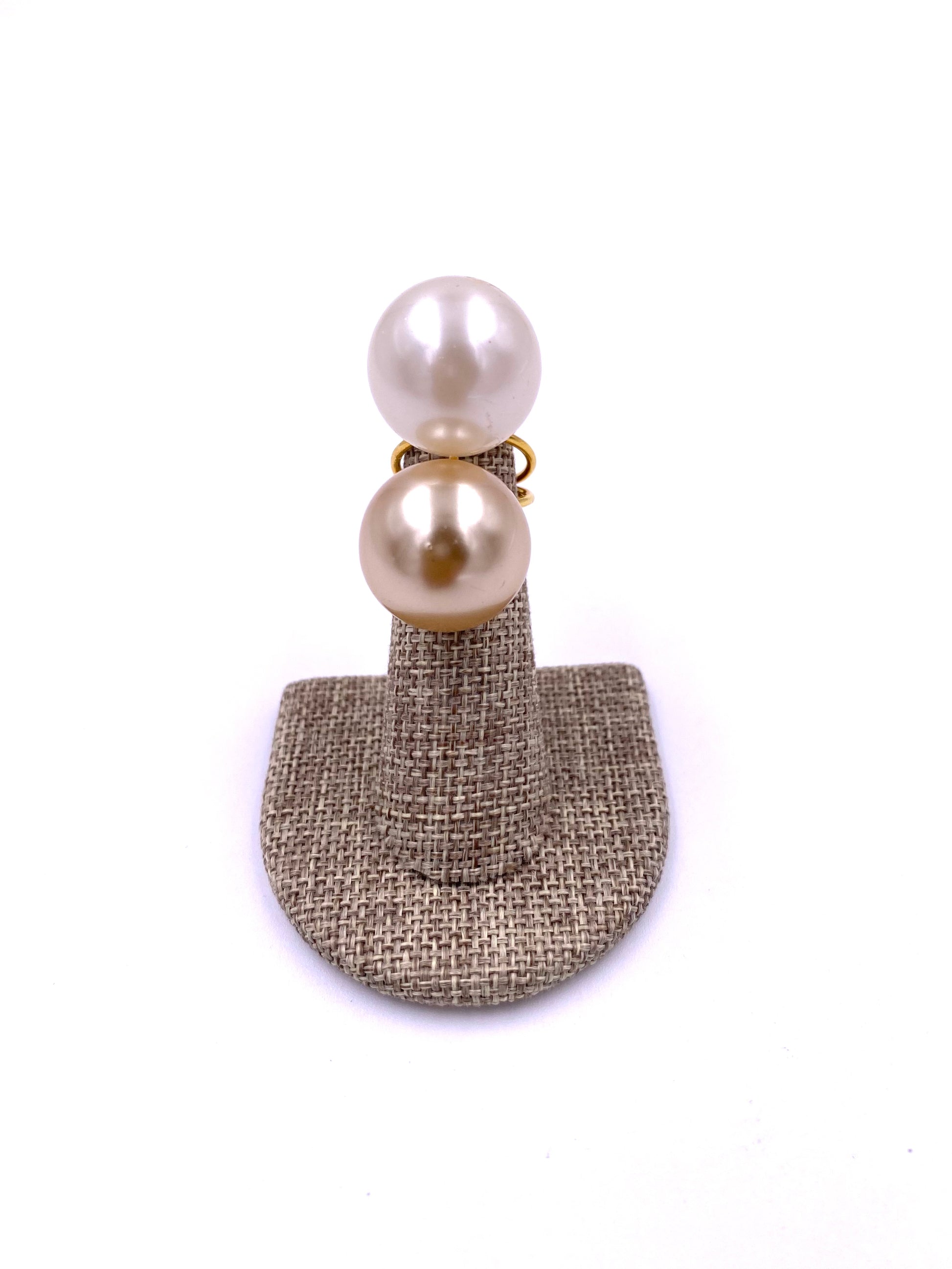 Double Pearl Cocktail Ring - The Kit Vintage