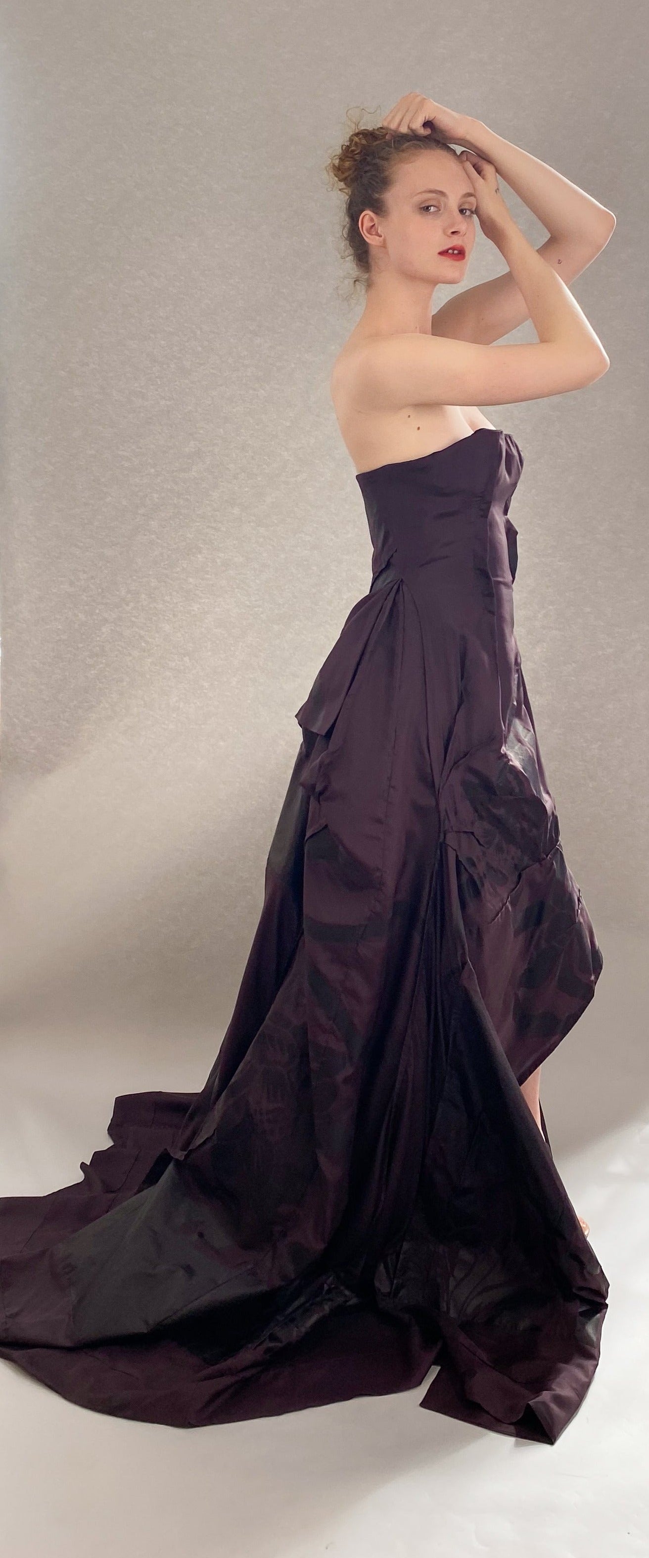 Christian Dior by John Galliano Fall 2006 Strapless Gown