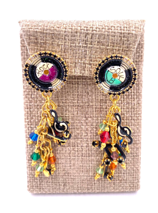 Lunch at the Ritz Earrings,Rythm Ravioli - The Kit Vintage