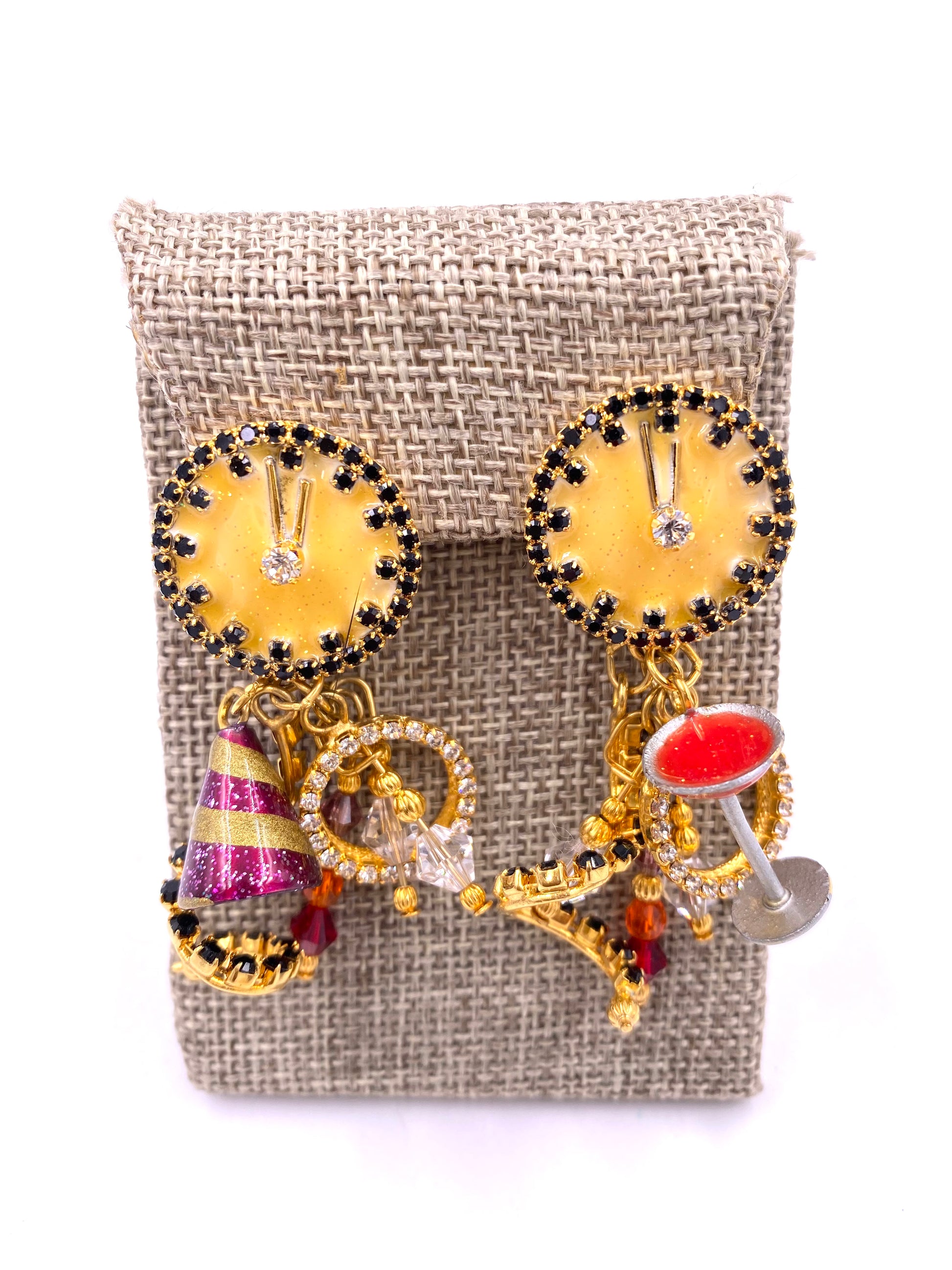 Lunch at the Ritz Earrings,Party Time - The Kit Vintage