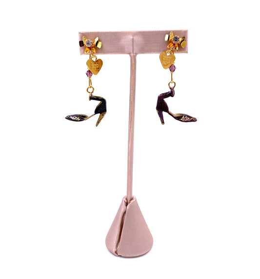 Lunch at the Ritz Earrings, Snack Me Pumps - The Kit Vintage