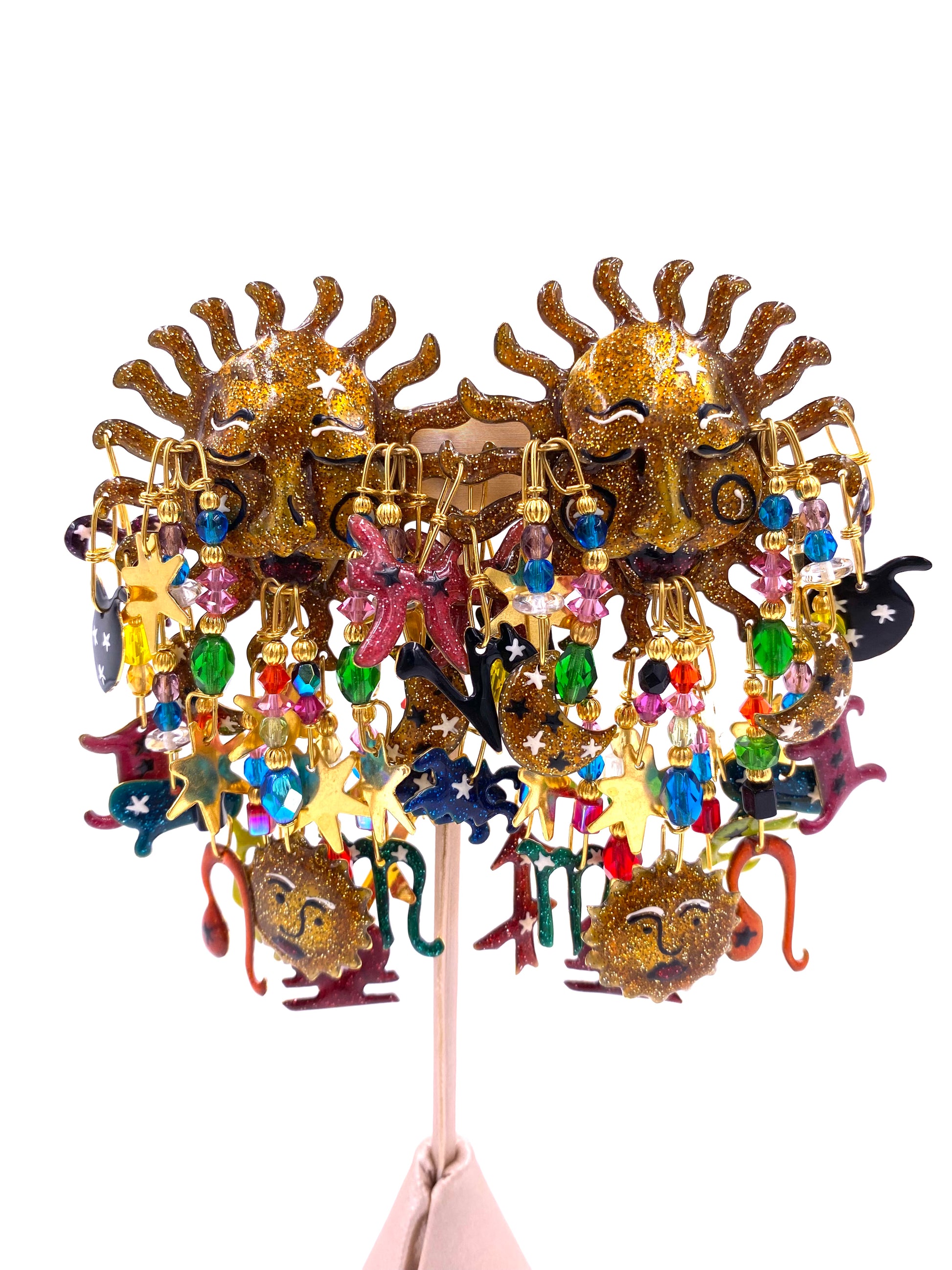 Lunch at the Ritz Zodiac Earrings - The Kit Vintage