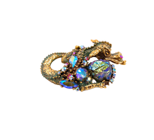 Vintage HAR Dragon Brooch 1959 " Cobra Set" - The Kit Vintage