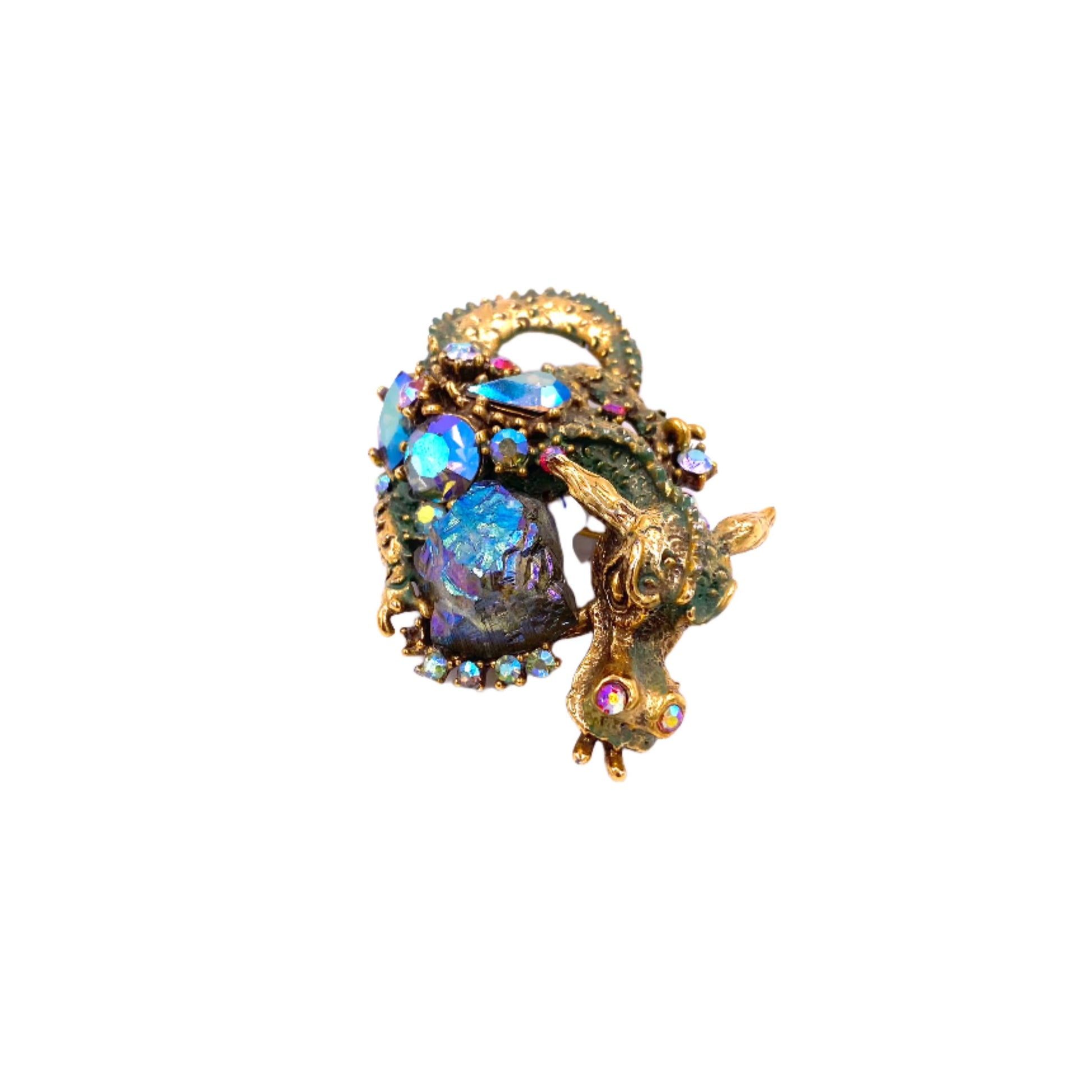 Vintage HAR Dragon Brooch 1959 " Cobra Set" - The Kit Vintage