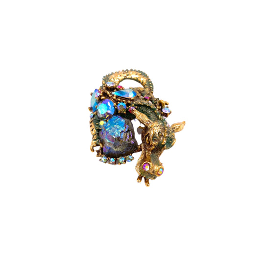 Vintage HAR Dragon Brooch 1959 " Cobra Set" - The Kit Vintage