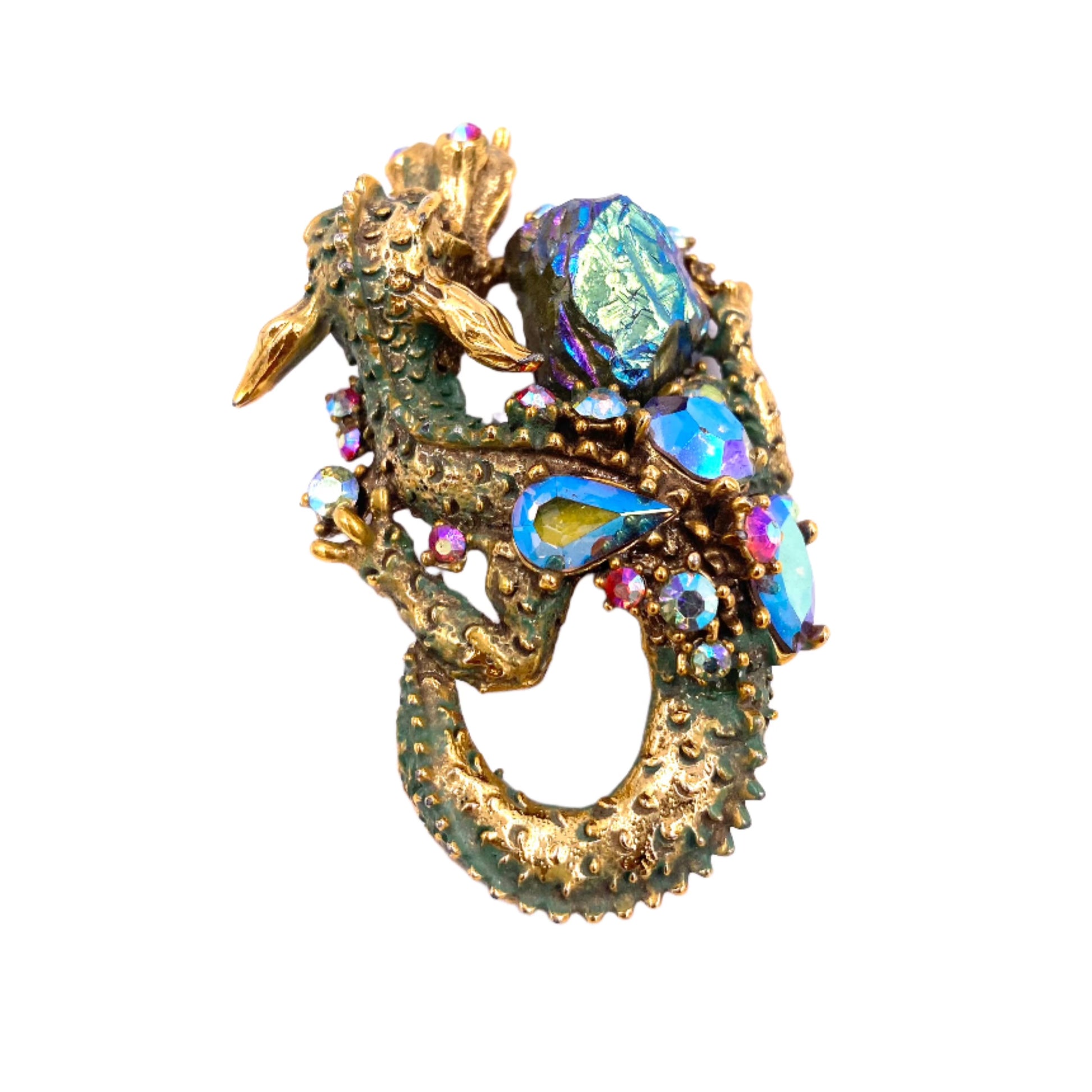 Vintage HAR Dragon Brooch 1959 " Cobra Set" - The Kit Vintage